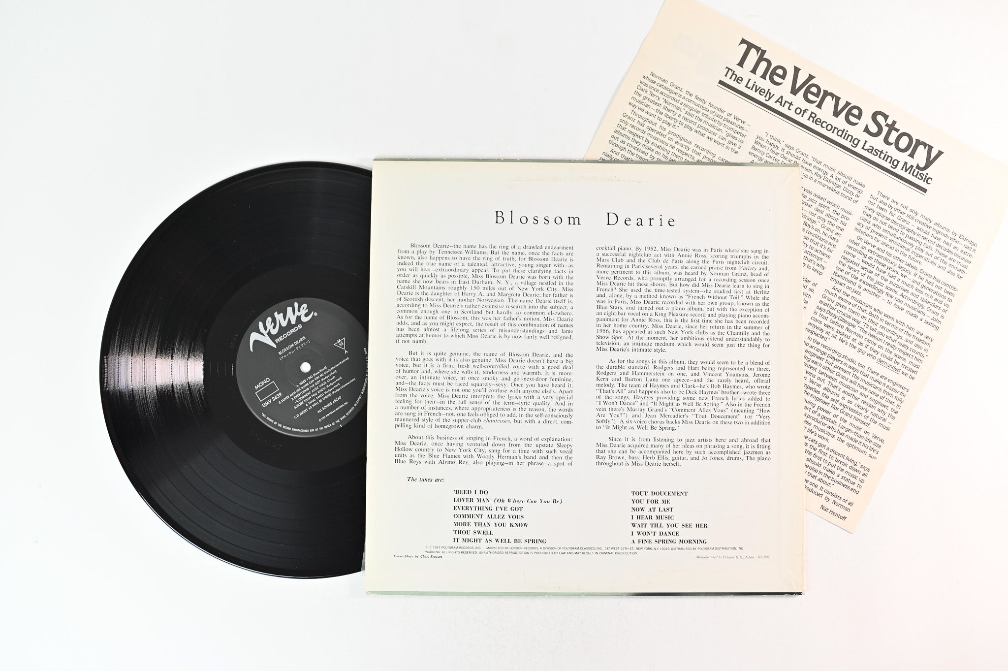 Blossom Dearie - Blossom Dearie on Verve Japanese Reissue