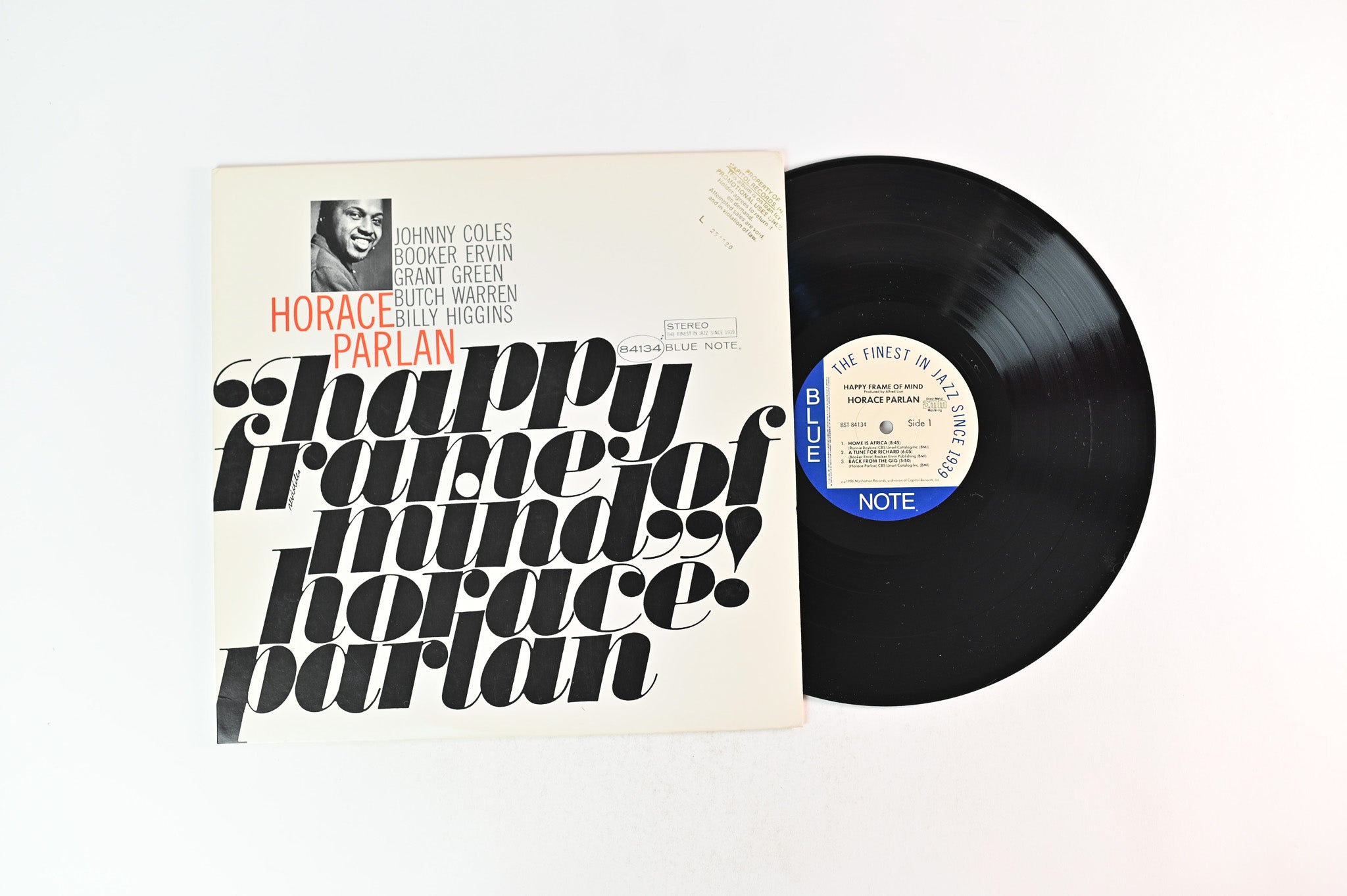 Horace Parlan - Happy Frame Of Mind on Blue Note DMM Reissue