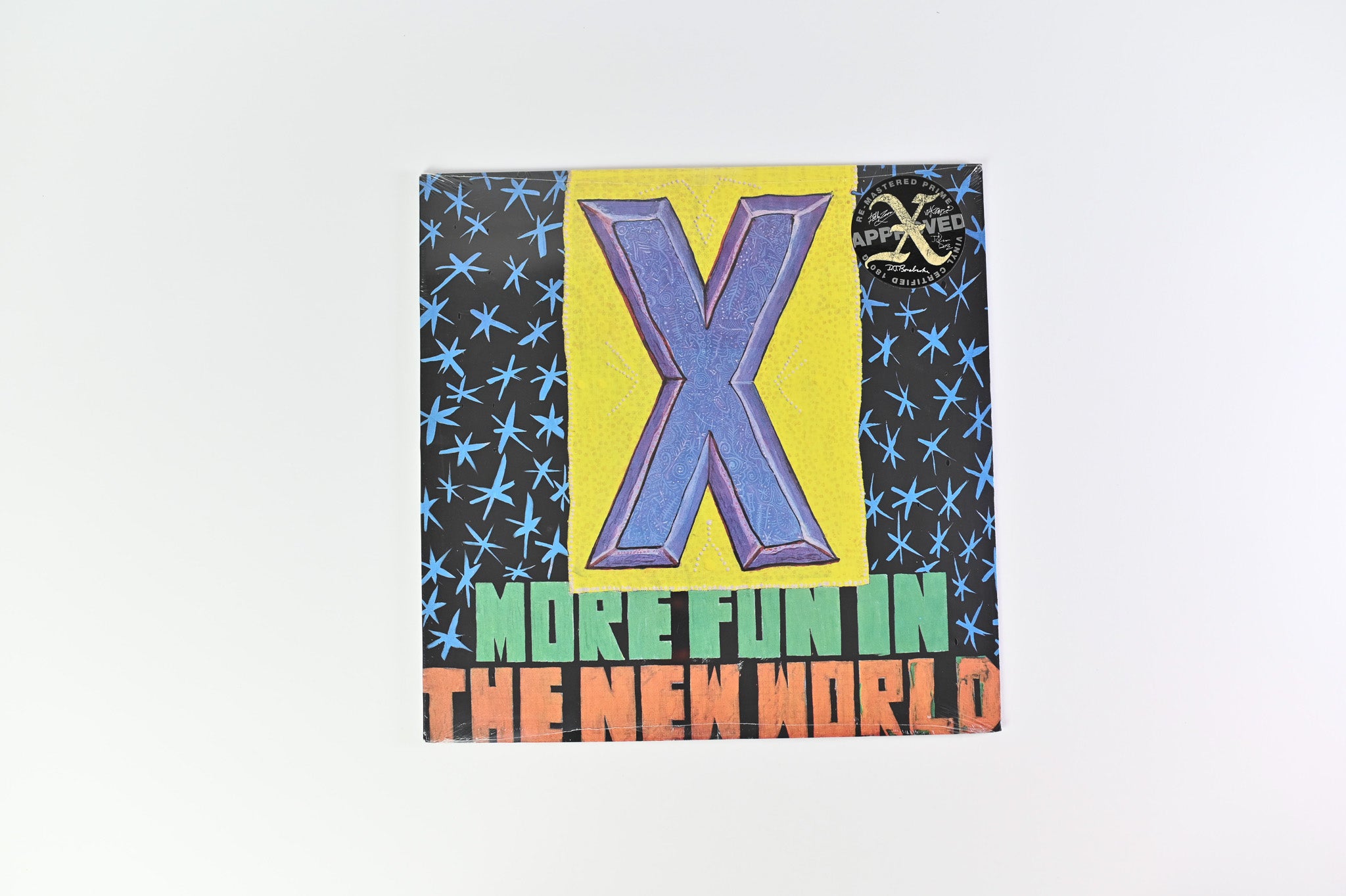 X - More Fun In The New World on Porterhouse Reissue Sealed