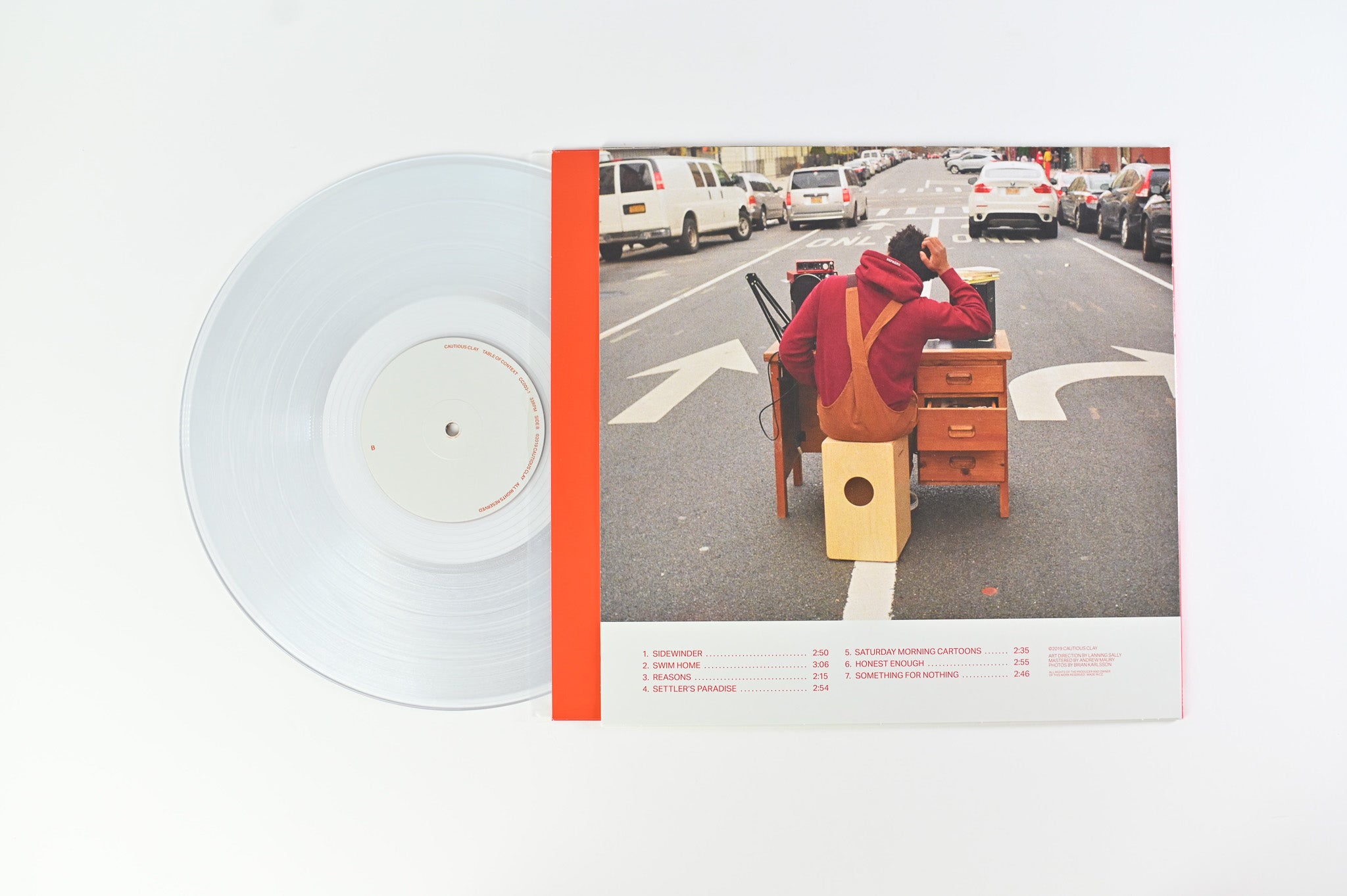 Cautious Clay - Table Of Context - Clear Vinyl