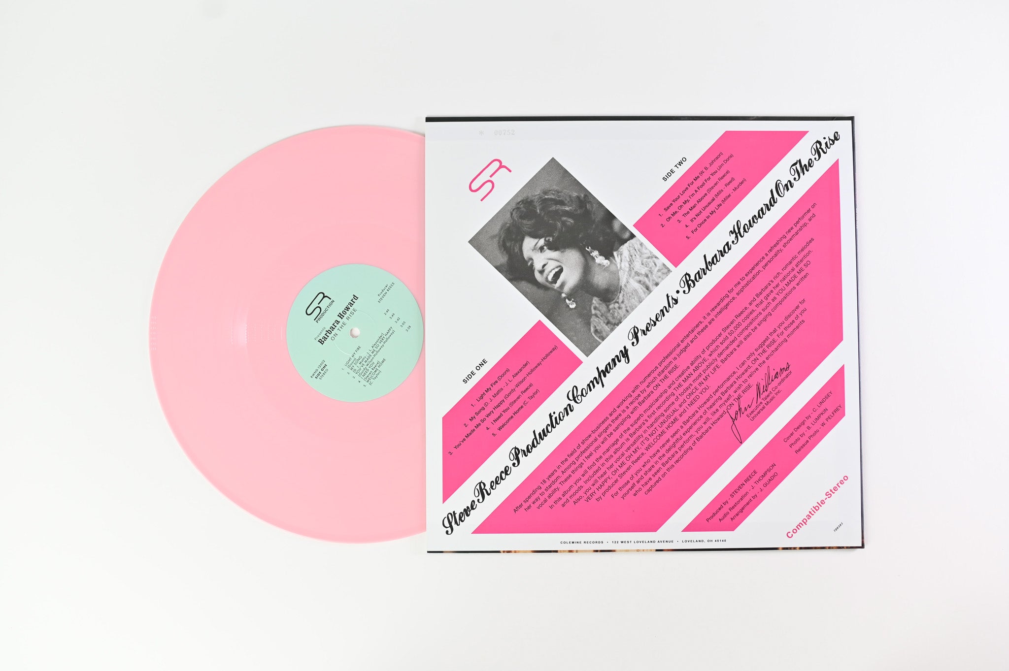 Barbara Howard - On The Rise on Remined - Pink Vinyl