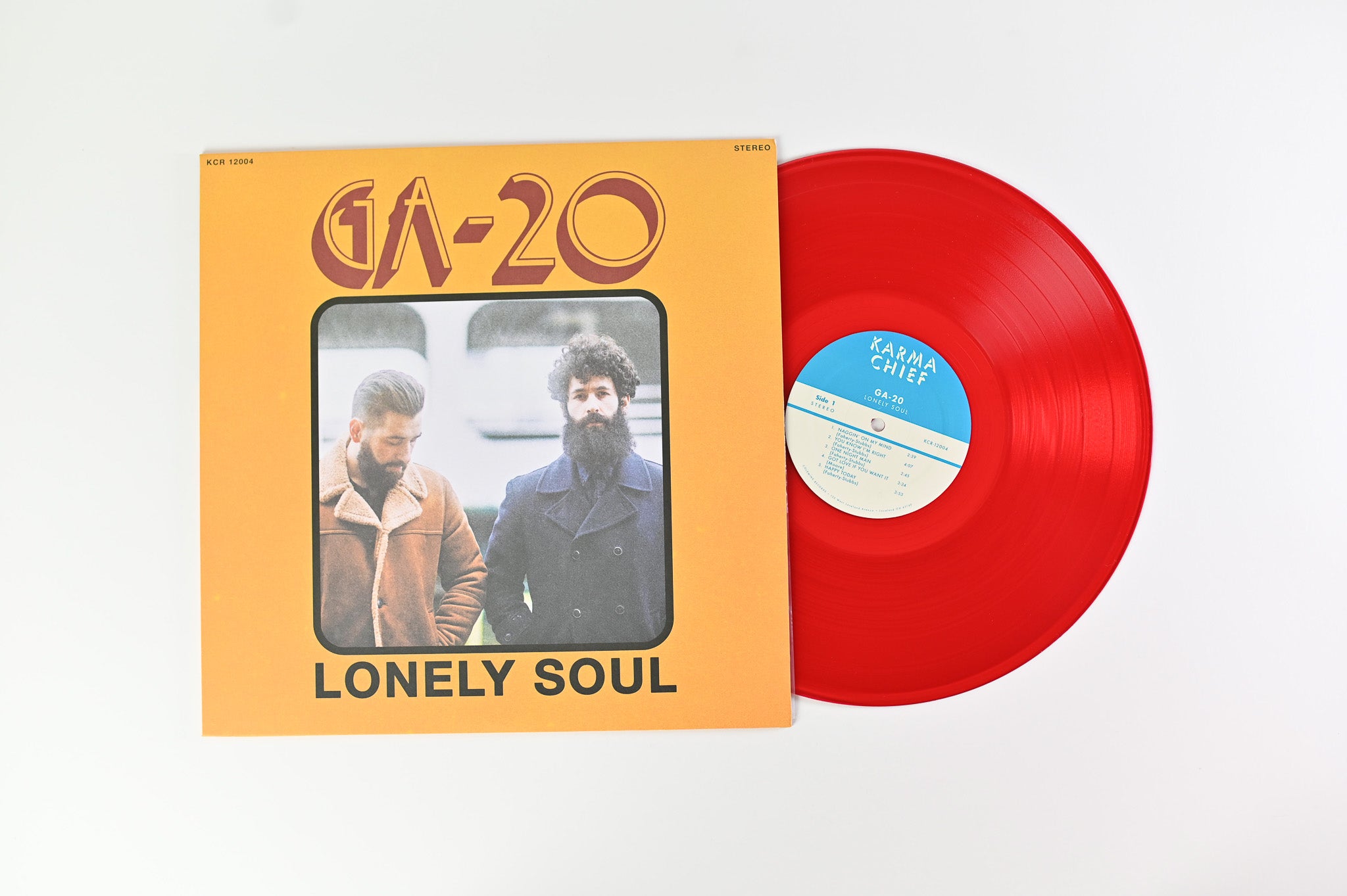 GA-20 - Lonely Soul on Karma Chief Records - Red Vinyl