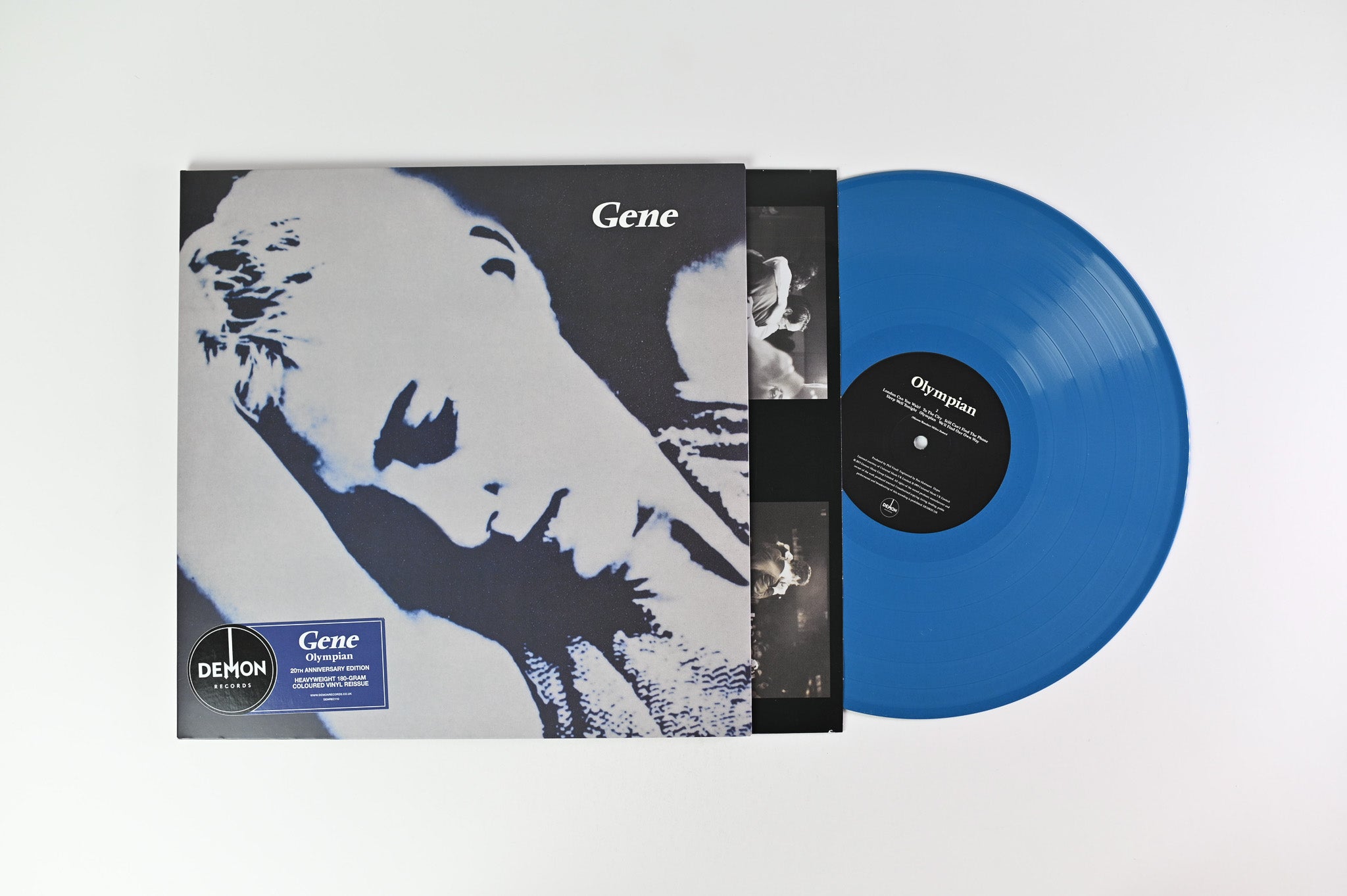 Gene - Olympian on Demon Records Blue Vinyl