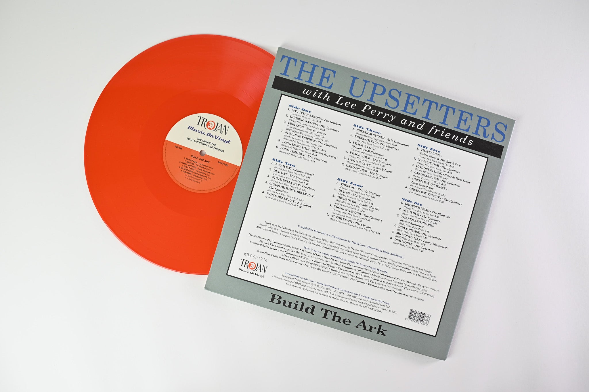 The Upsetters - Build The Ark on Music On Vinyl - 3-lp Orange Vinyl