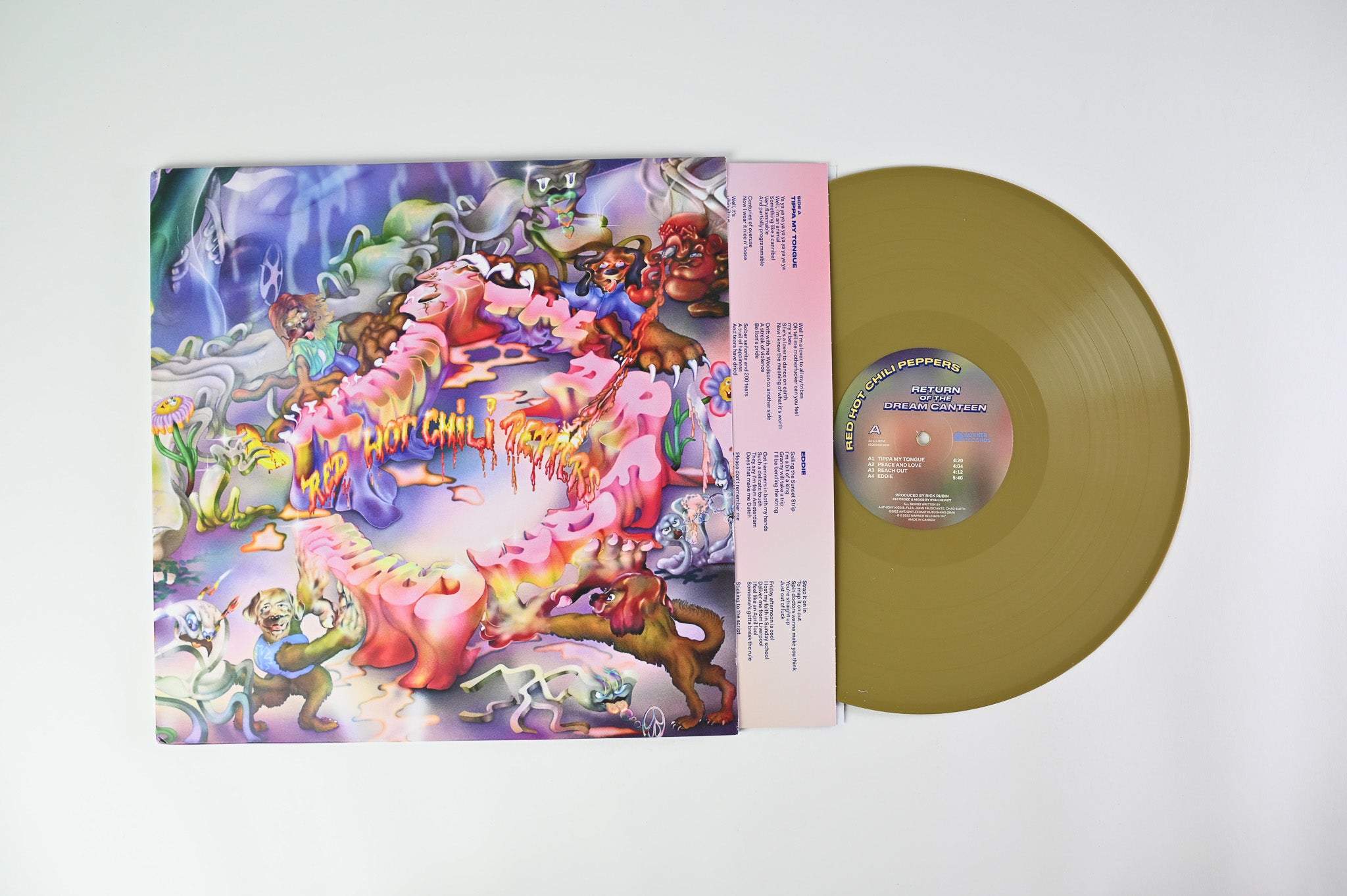 Red Hot Chili Peppers - Return Of The Dream Canteen on Warner Records Gold Vinyl