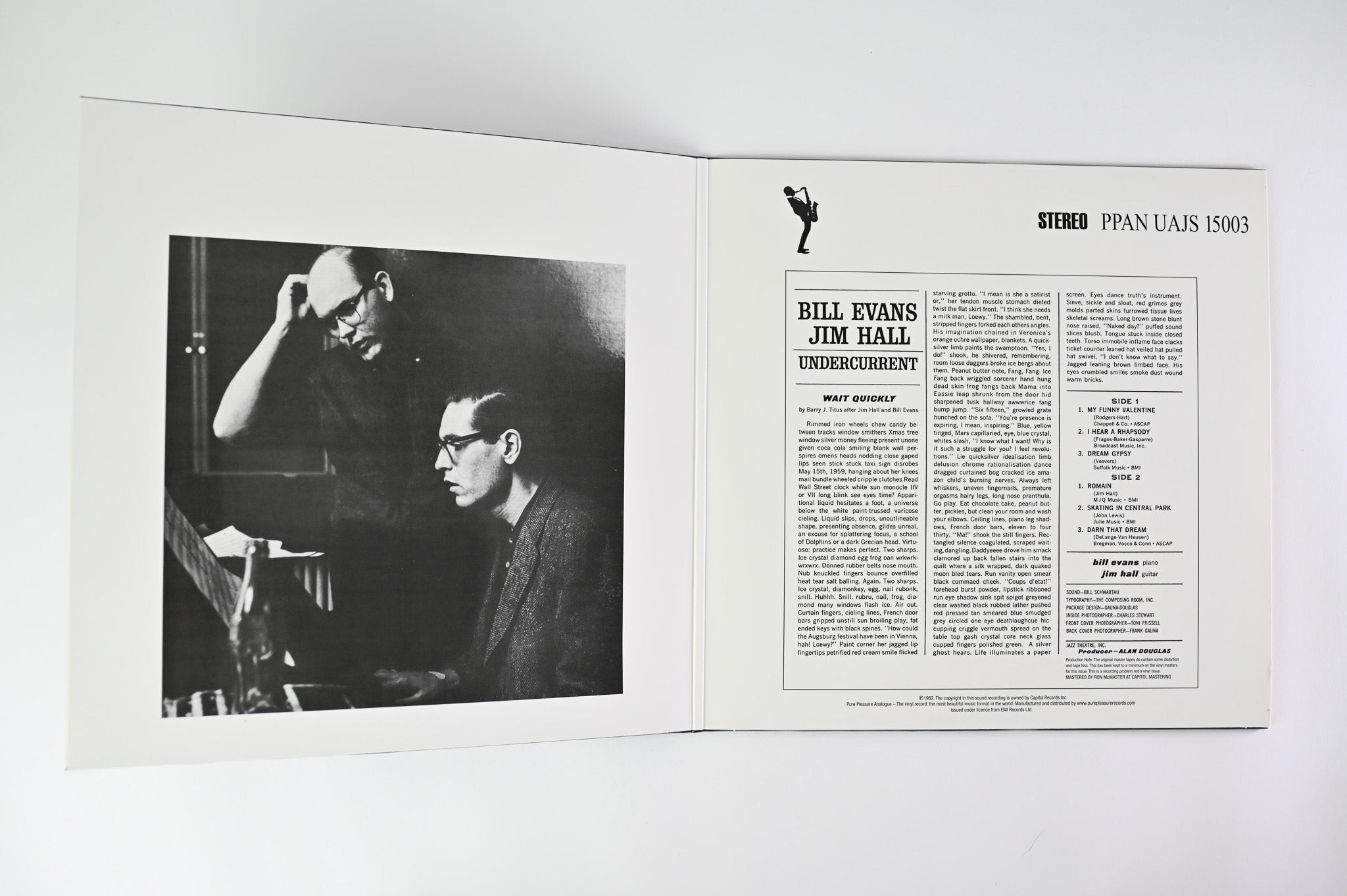 Bill Evans - Undercurrent on Pure Pleasure Analogue