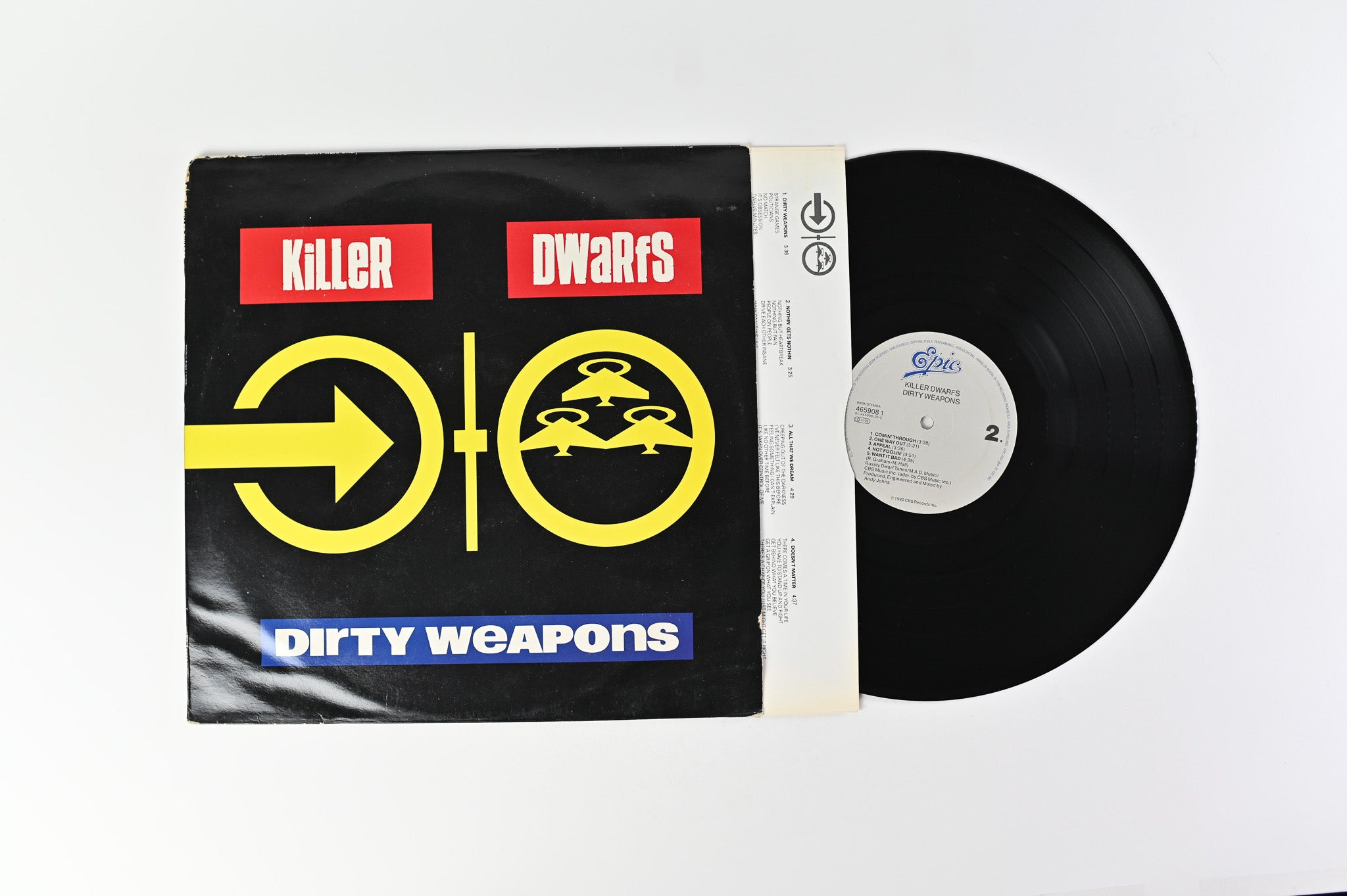 Killer Dwarfs - Dirty Weapons on Epic European Pressing