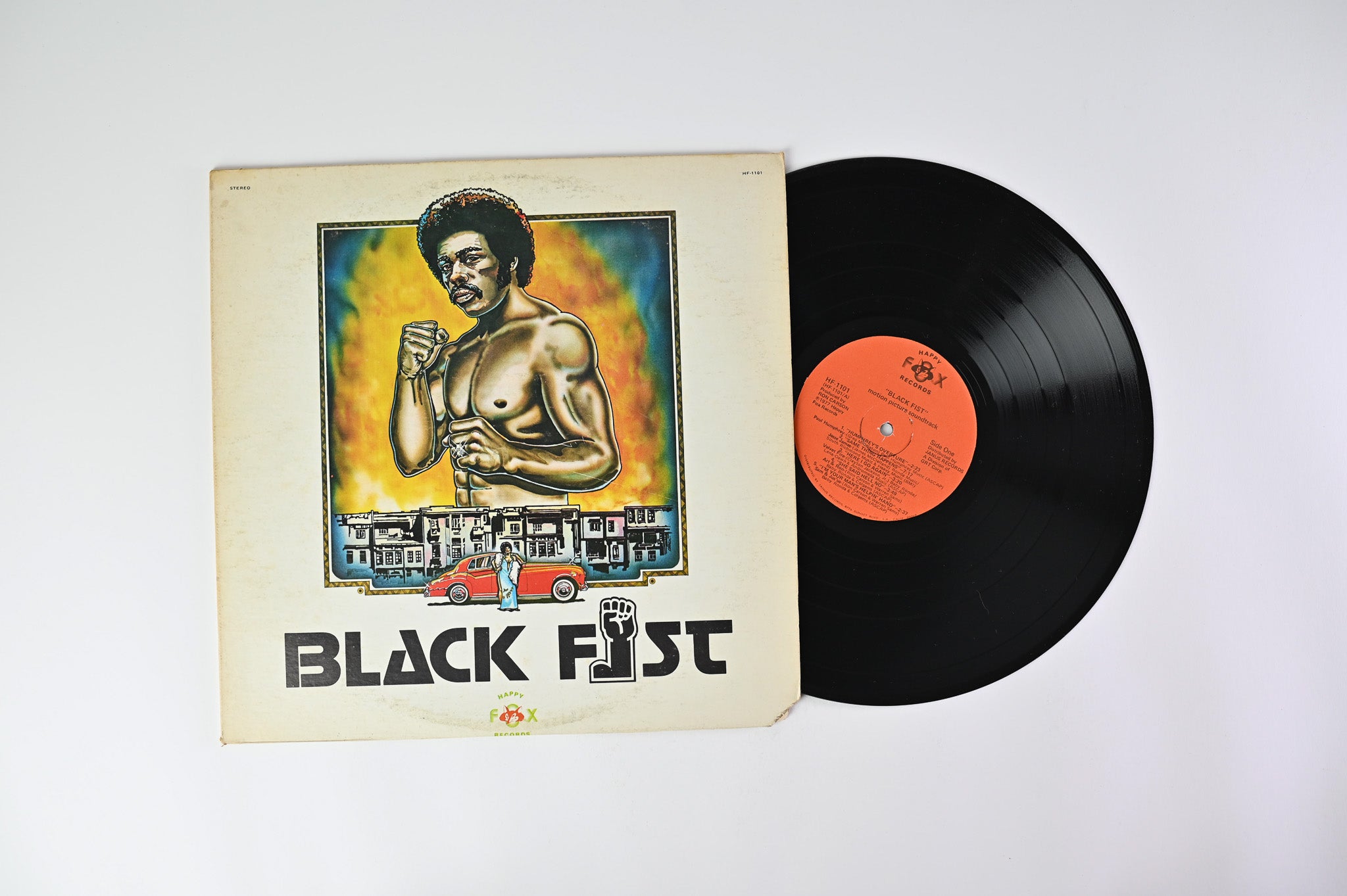 Various - Black Fist (Original Motion Picture Soundtrack) on Happy Fox Records