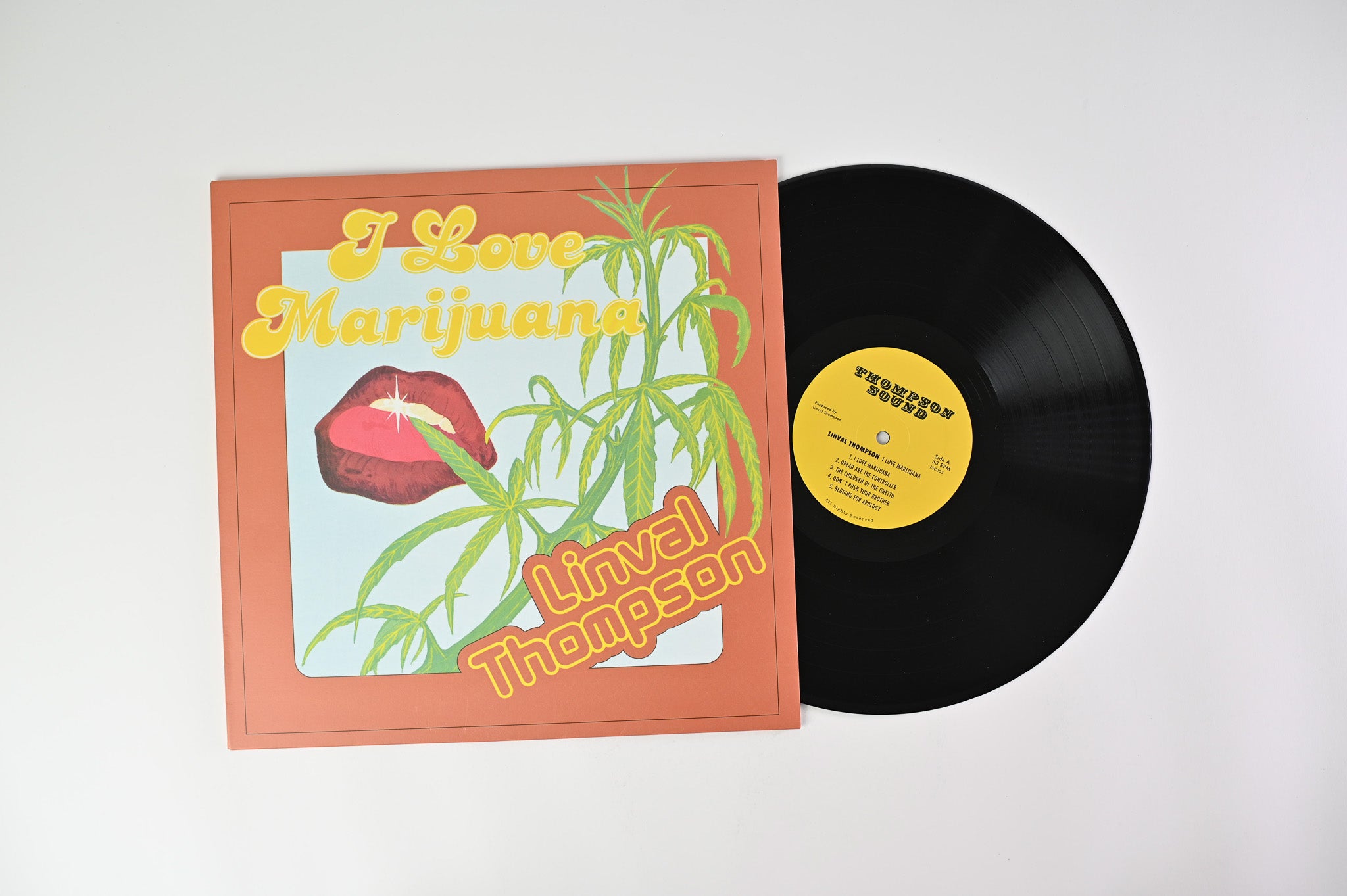 Linval Thompson - I Love Marijuana on Music On Vinyl Reissue