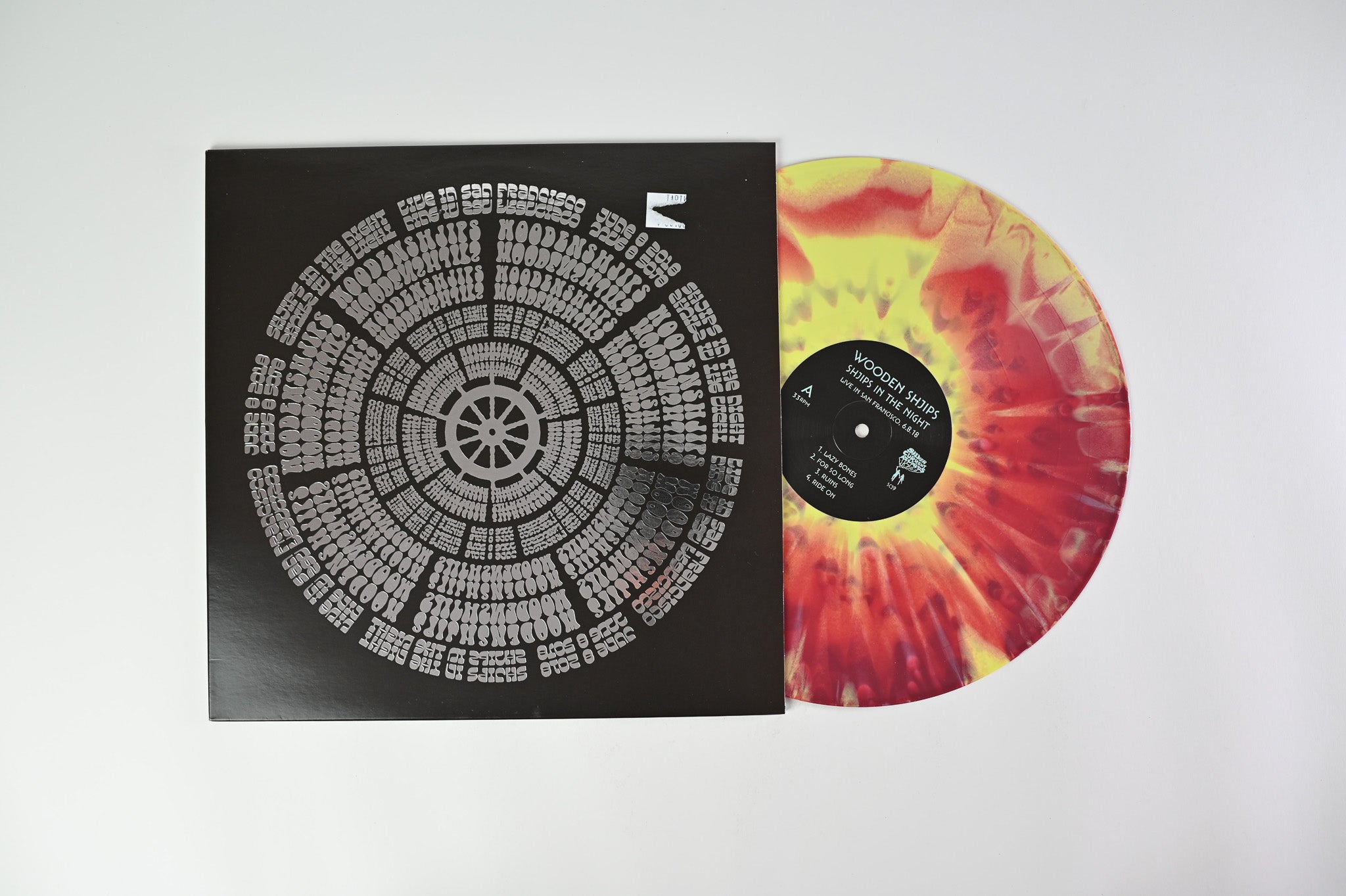 Wooden Shjips - Shjips In The Night - Live In San Francisco, June 8, 2018 on Silver Current Ltd RSD 2019 Easter Yellow & Red