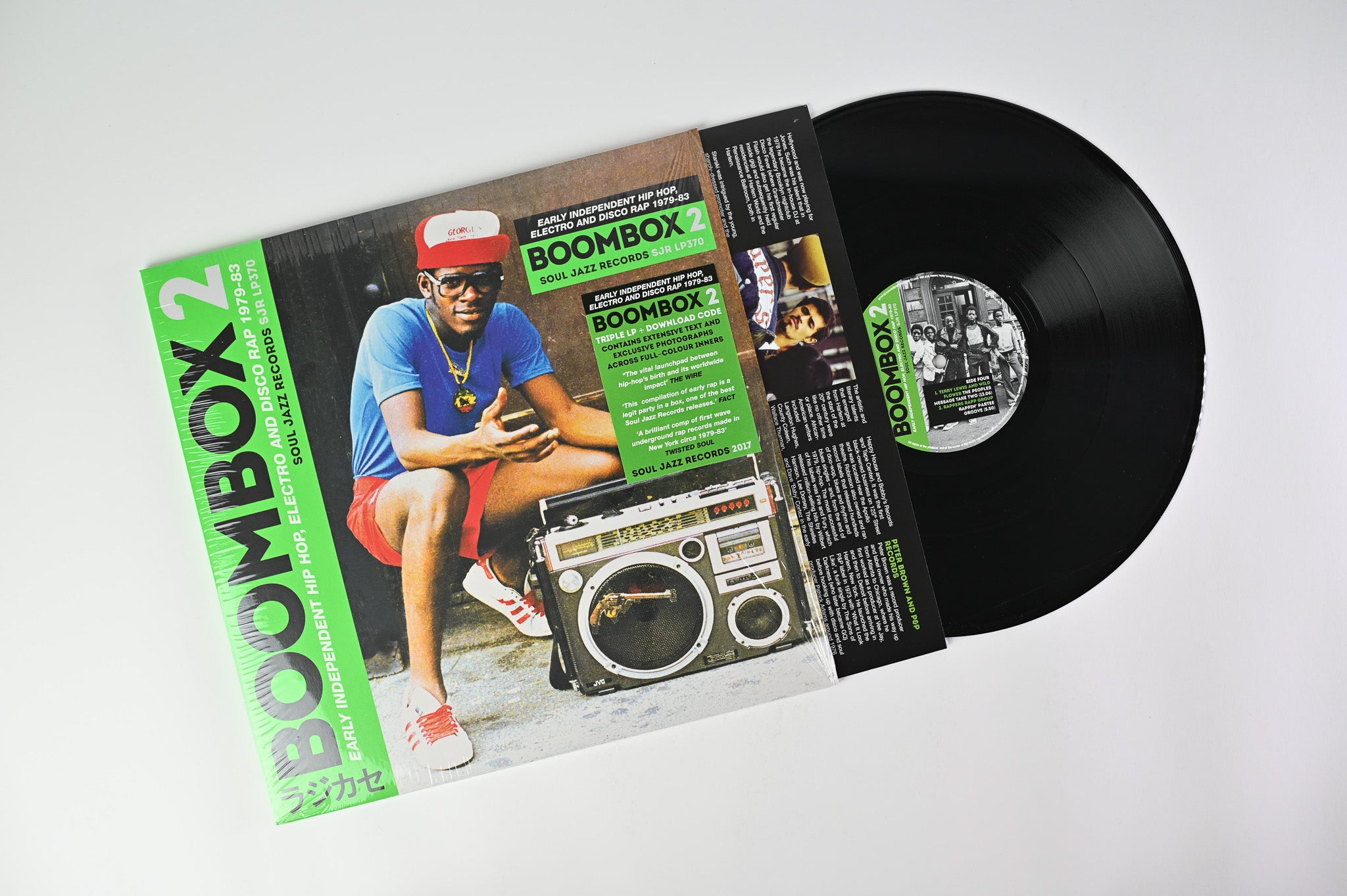 Various - Boombox 2 (Early Independent Hip Hop, Electro And Disco Rap 1979-83) on Soul Jazz Records