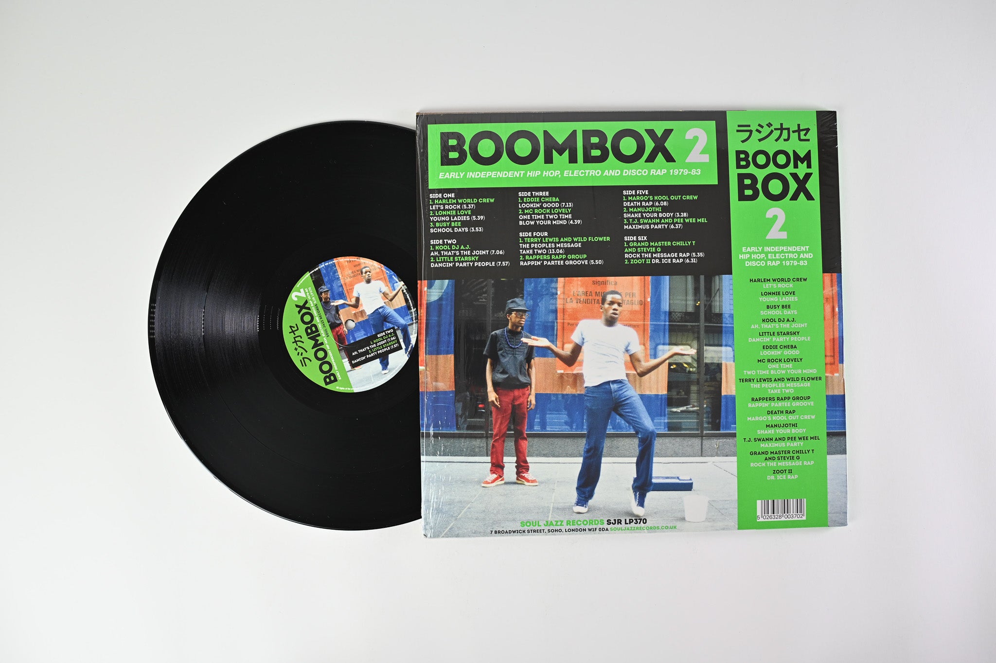 Various - Boombox 2 (Early Independent Hip Hop, Electro And Disco Rap 1979-83) on Soul Jazz Records