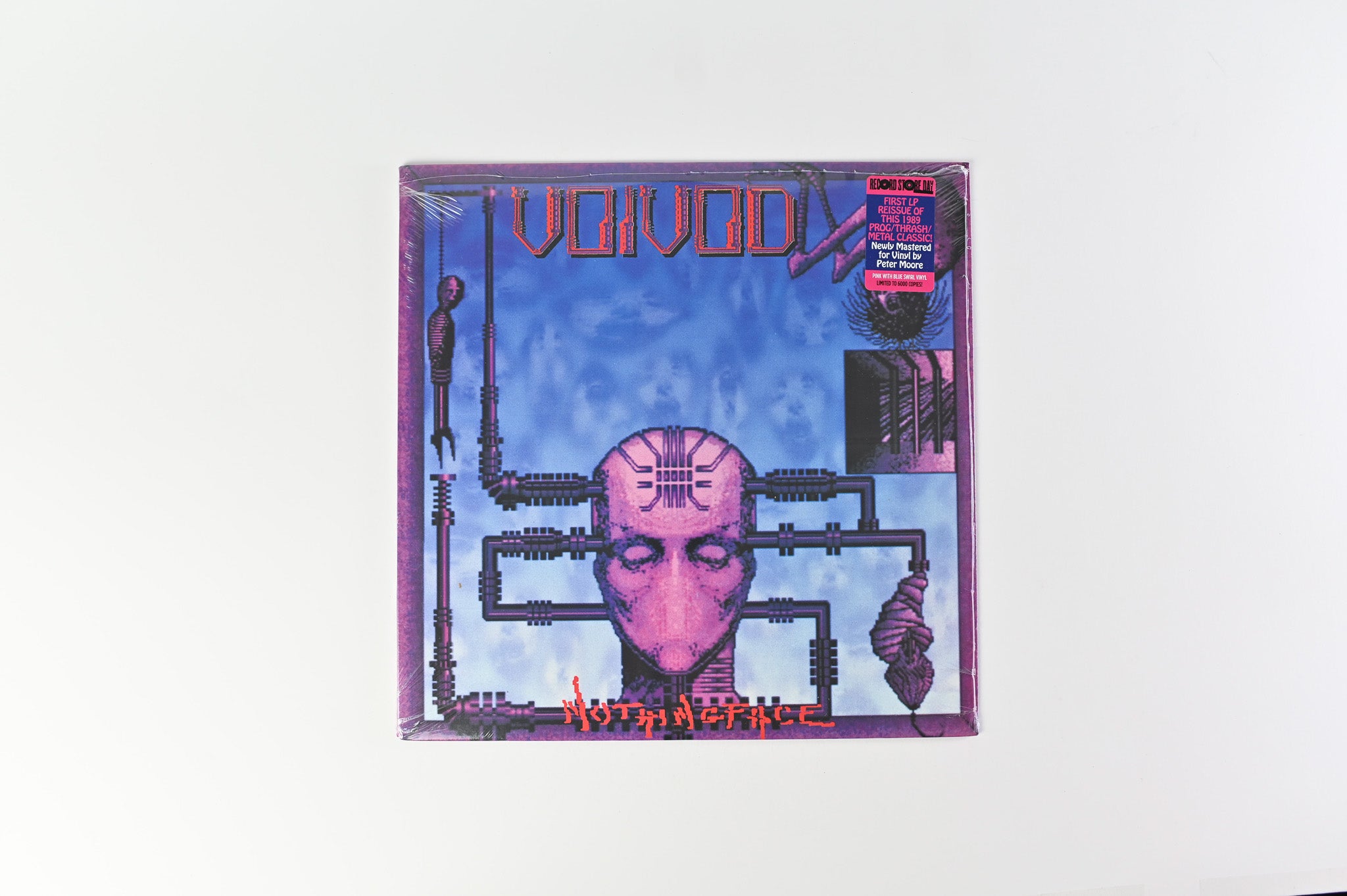 Voïvod - Nothingface on Real Gone RSD 2022 Ltd Pink/Blue Swirl Reissue Sealed