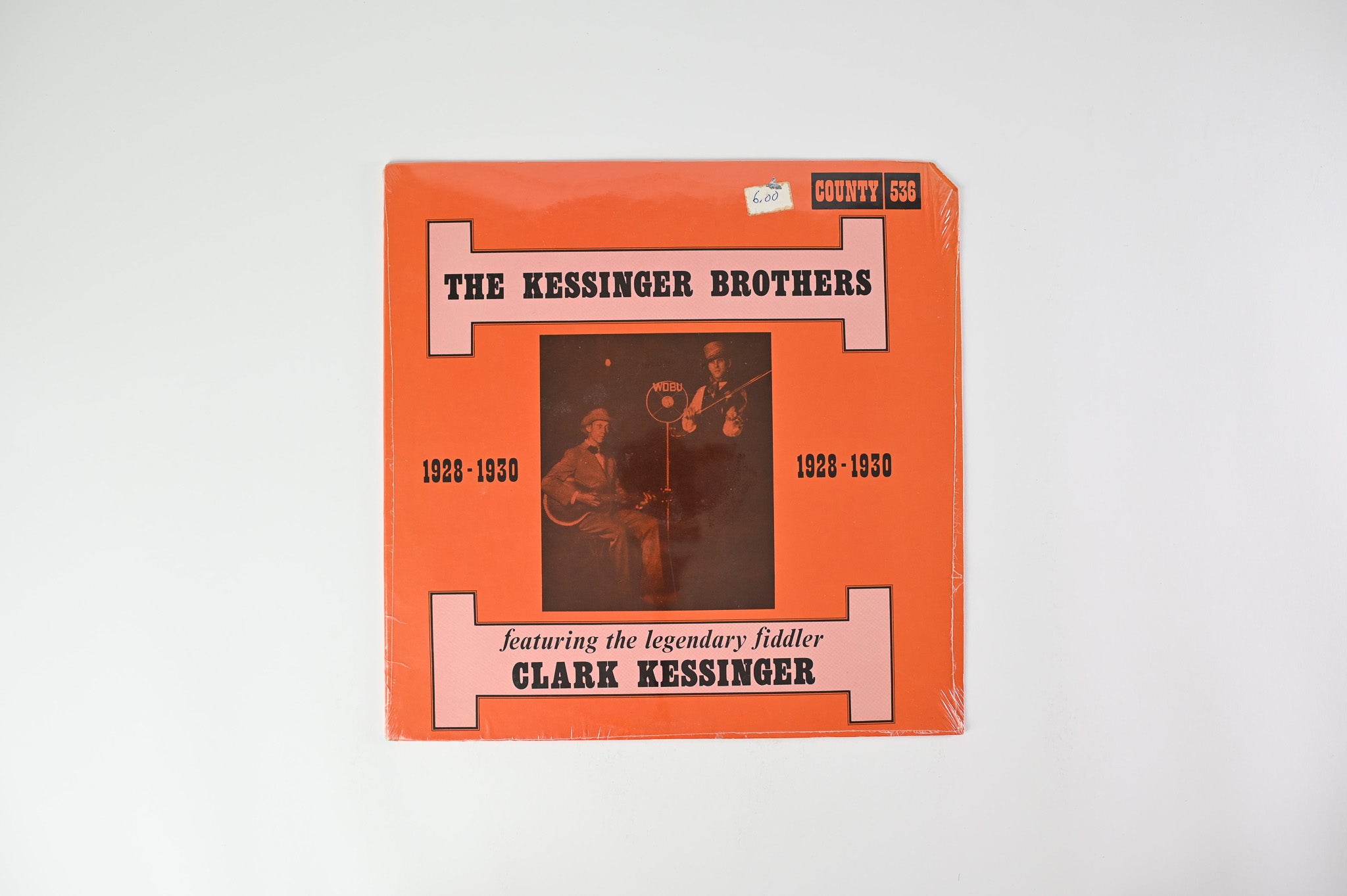 Kessinger Brothers - 1928-1930 on County Sealed Reissue