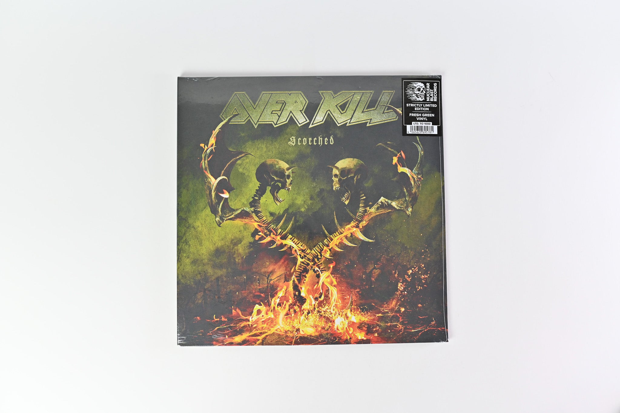 Overkill - Scorched SEALED Limited Edition on Nuclear Blast Fresh Green Vinyl