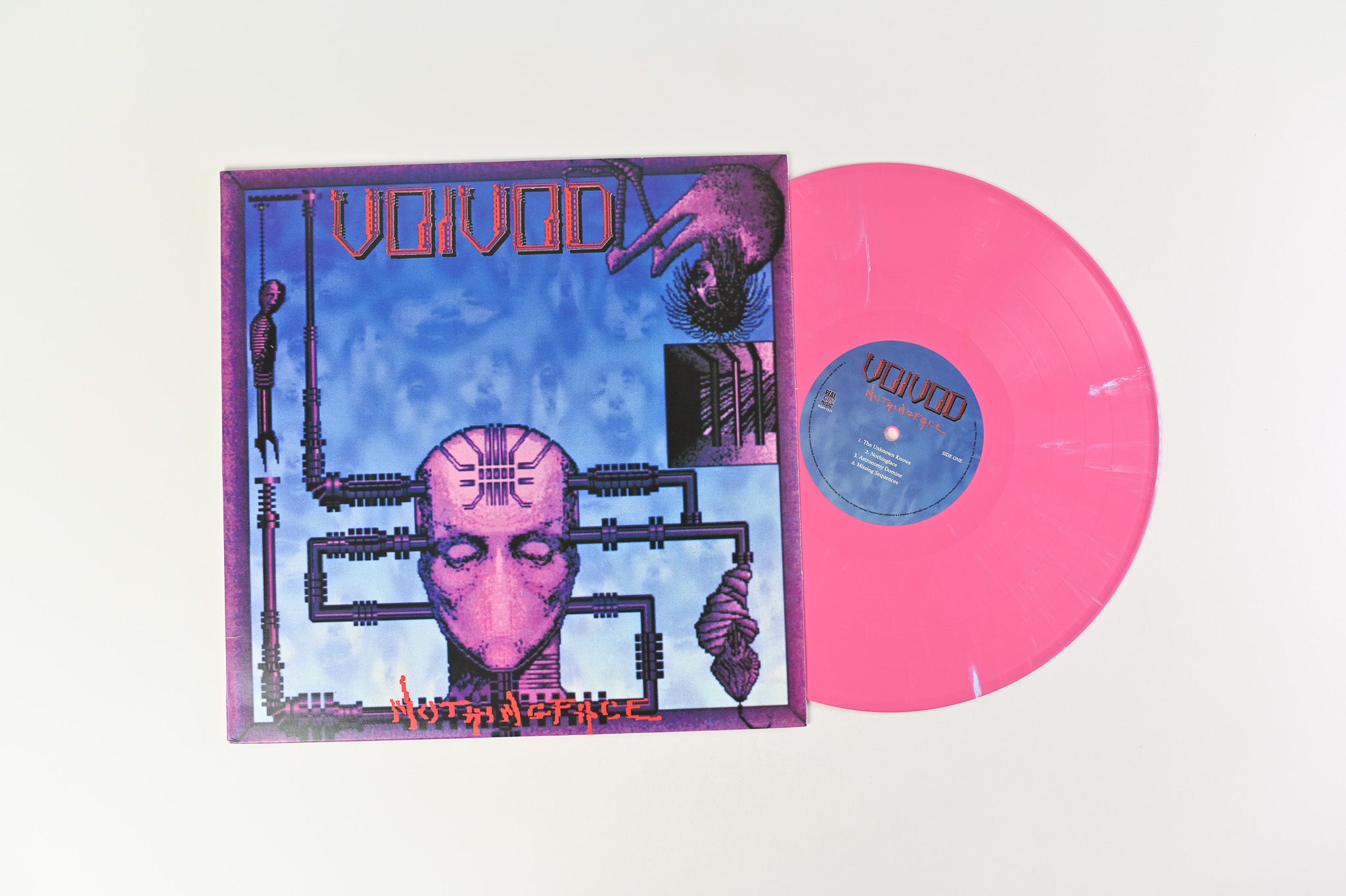 Voïvod - Nothingface on Real Gone Ltd RSD Pink/Blue Swirl Reissue