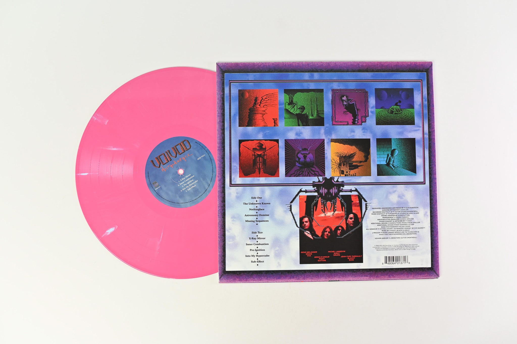 Voïvod - Nothingface on Real Gone Ltd RSD Pink/Blue Swirl Reissue