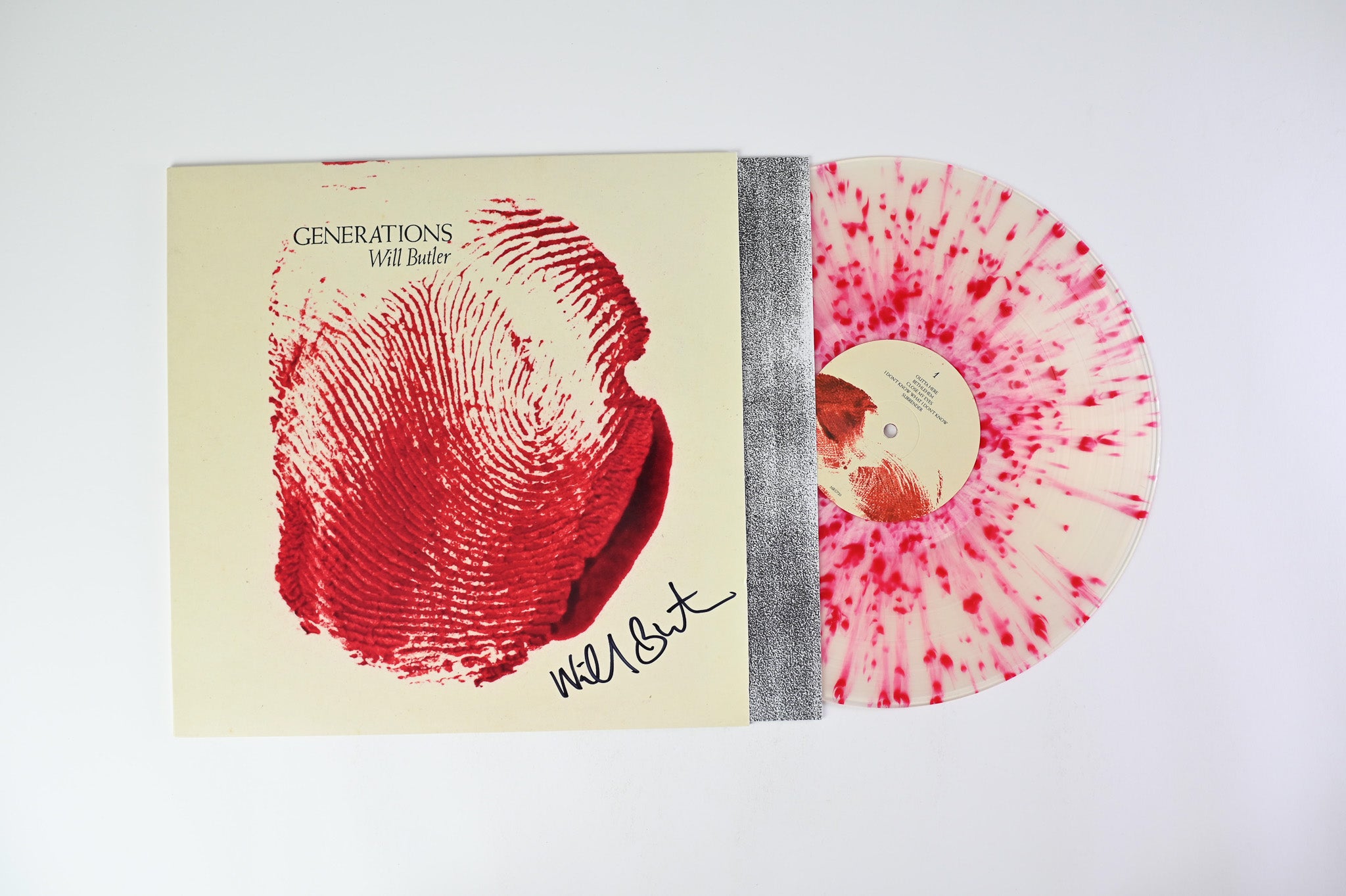 William Butler - Generations on Merge Records - Splatter Vinyl