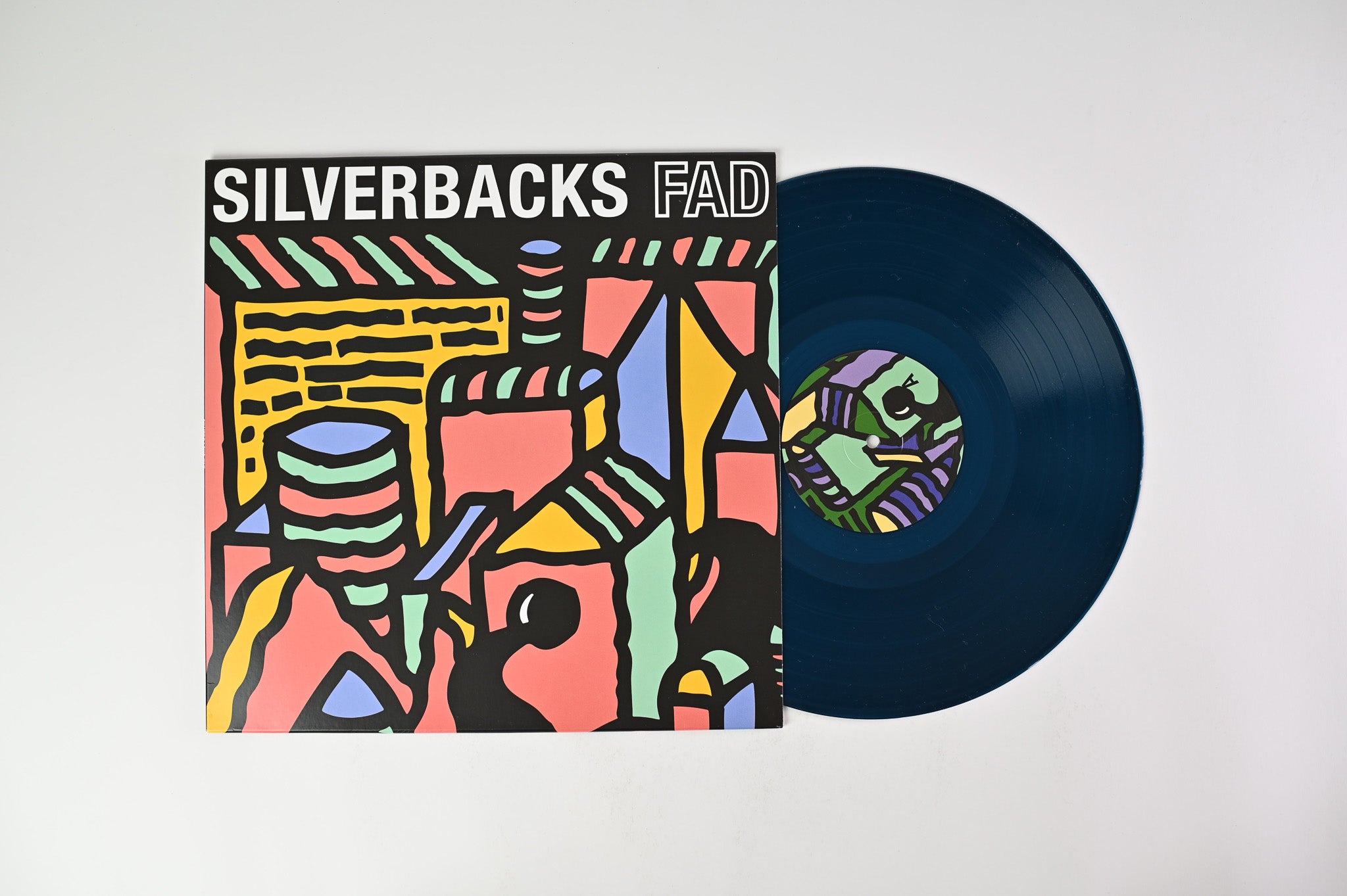 Silverbacks - FAD on Central Tones - Blue Vinyl