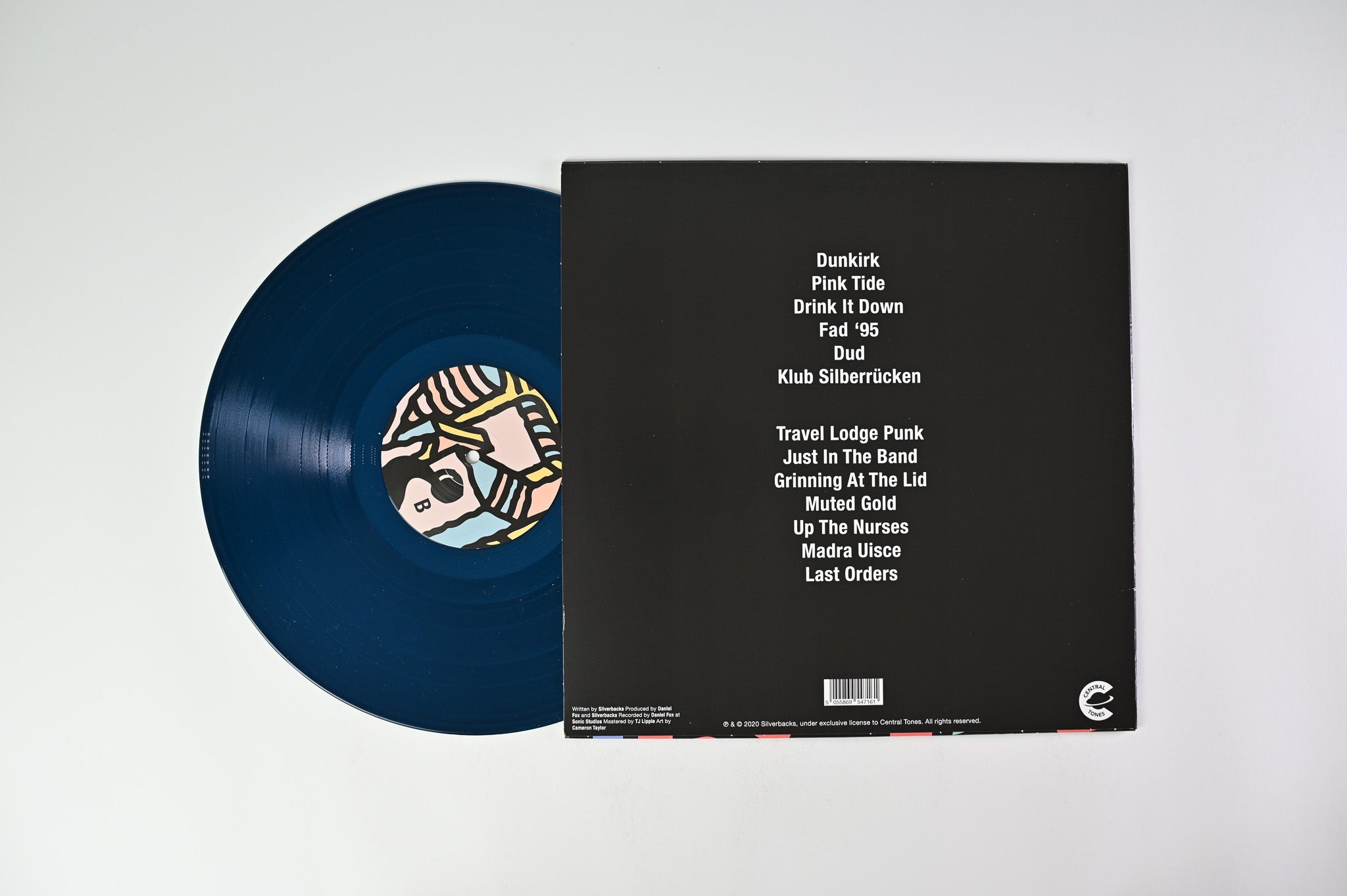 Silverbacks - FAD on Central Tones - Blue Vinyl