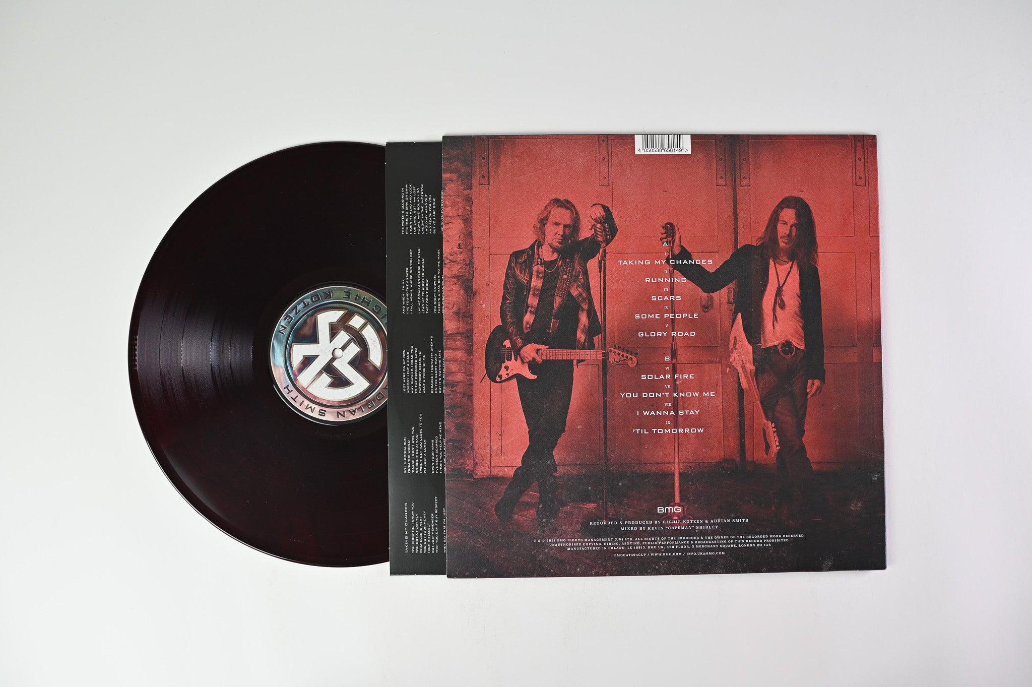 Smith / Kotzen - Smith / Kotzen on BMG - Red/Black Smoke Colored Vinyl