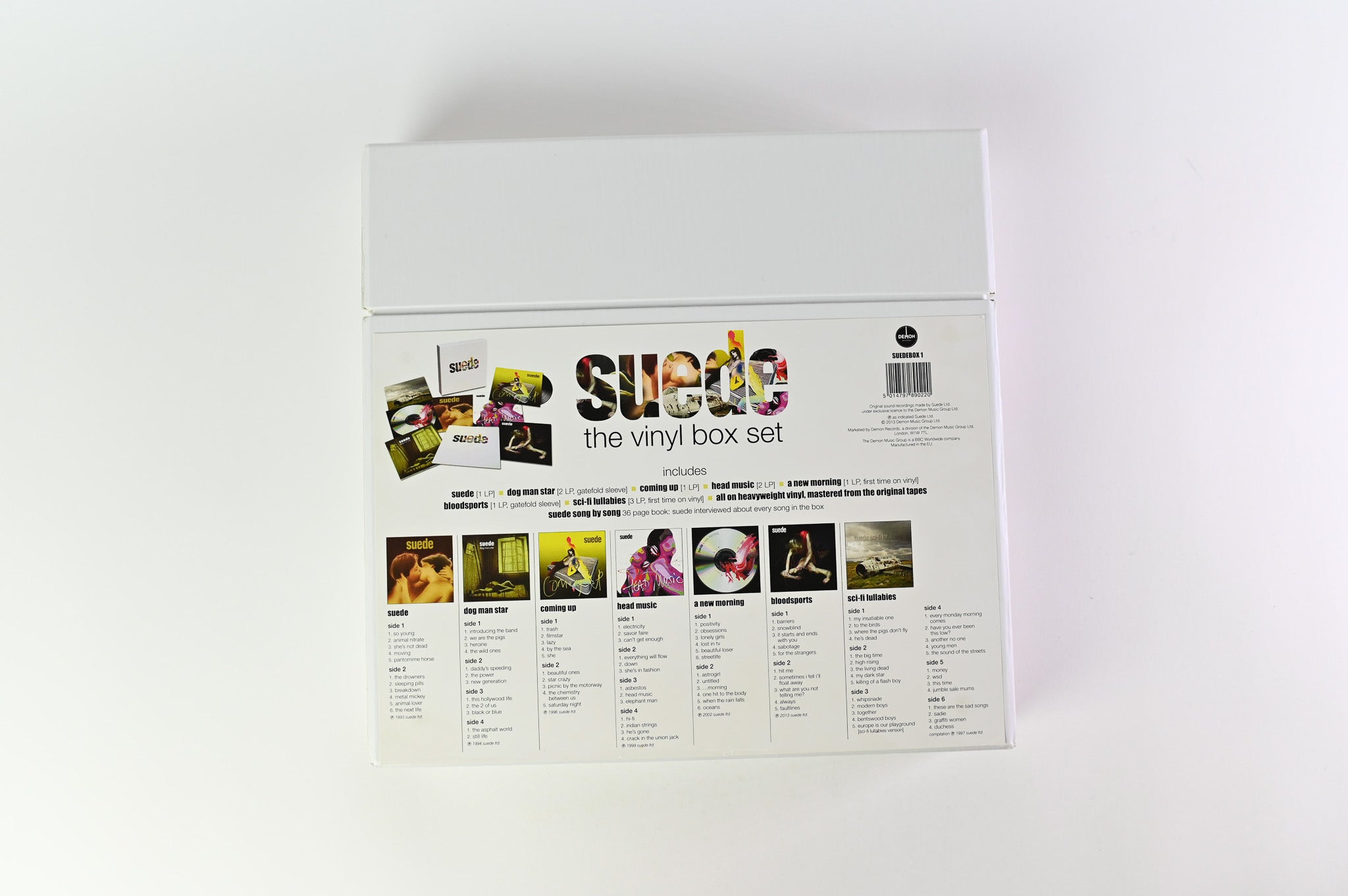 Suede - The Vinyl Collection on Demon Music Group Ltd Numbered Box Set