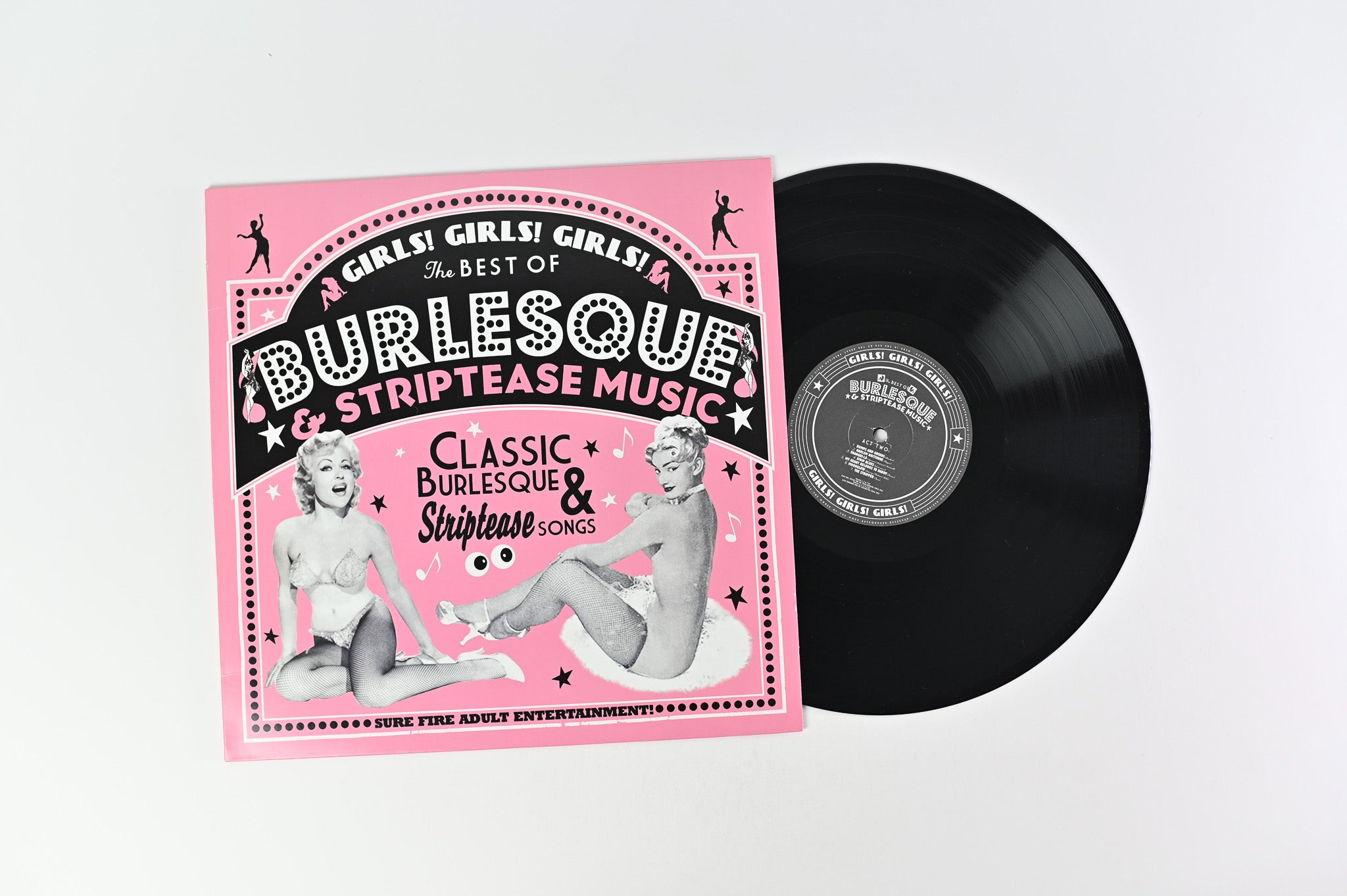 Various - Girls! Girls! Girls! The Best Of Burlesque & Striptease Music - Classic Burlesque And Striptease Songs on GAMC Reissue