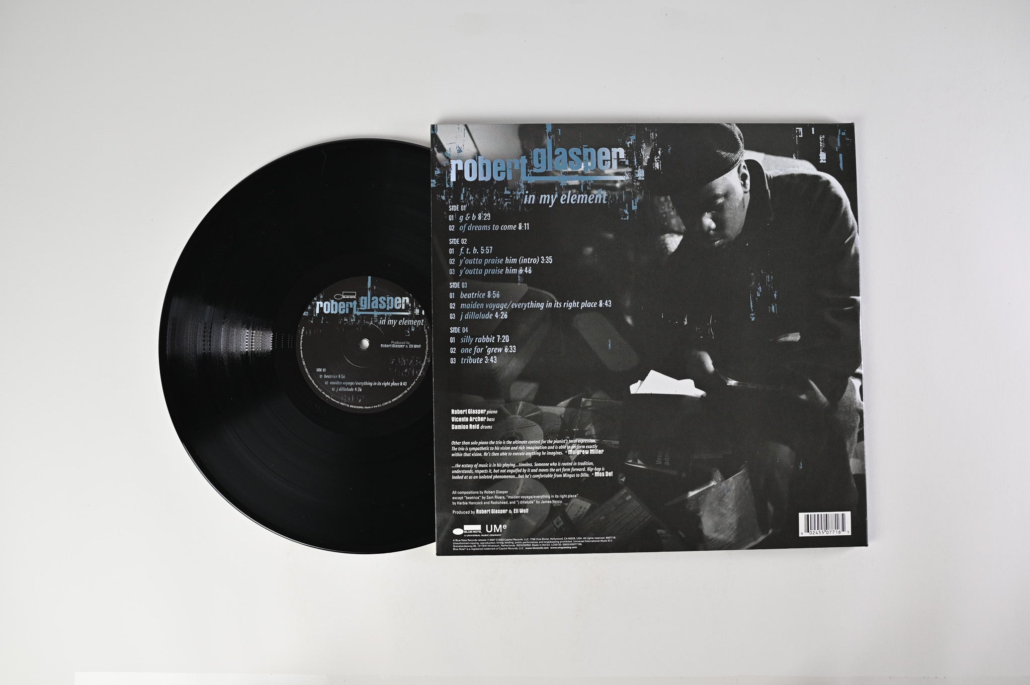 Robert Glasper - In My Element on Blue Note 180 Gram Reissue