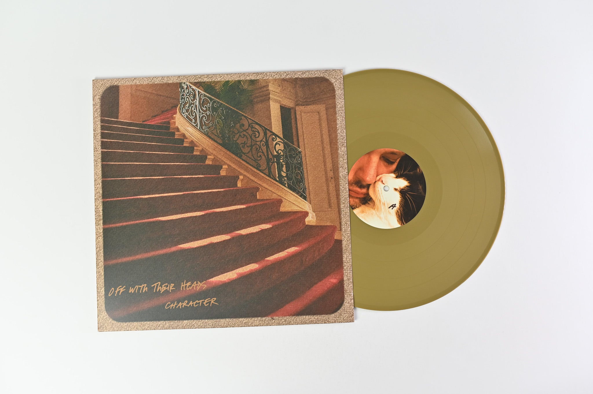 Off With Their Heads - Character on Anxious And Angry Gold Vinyl