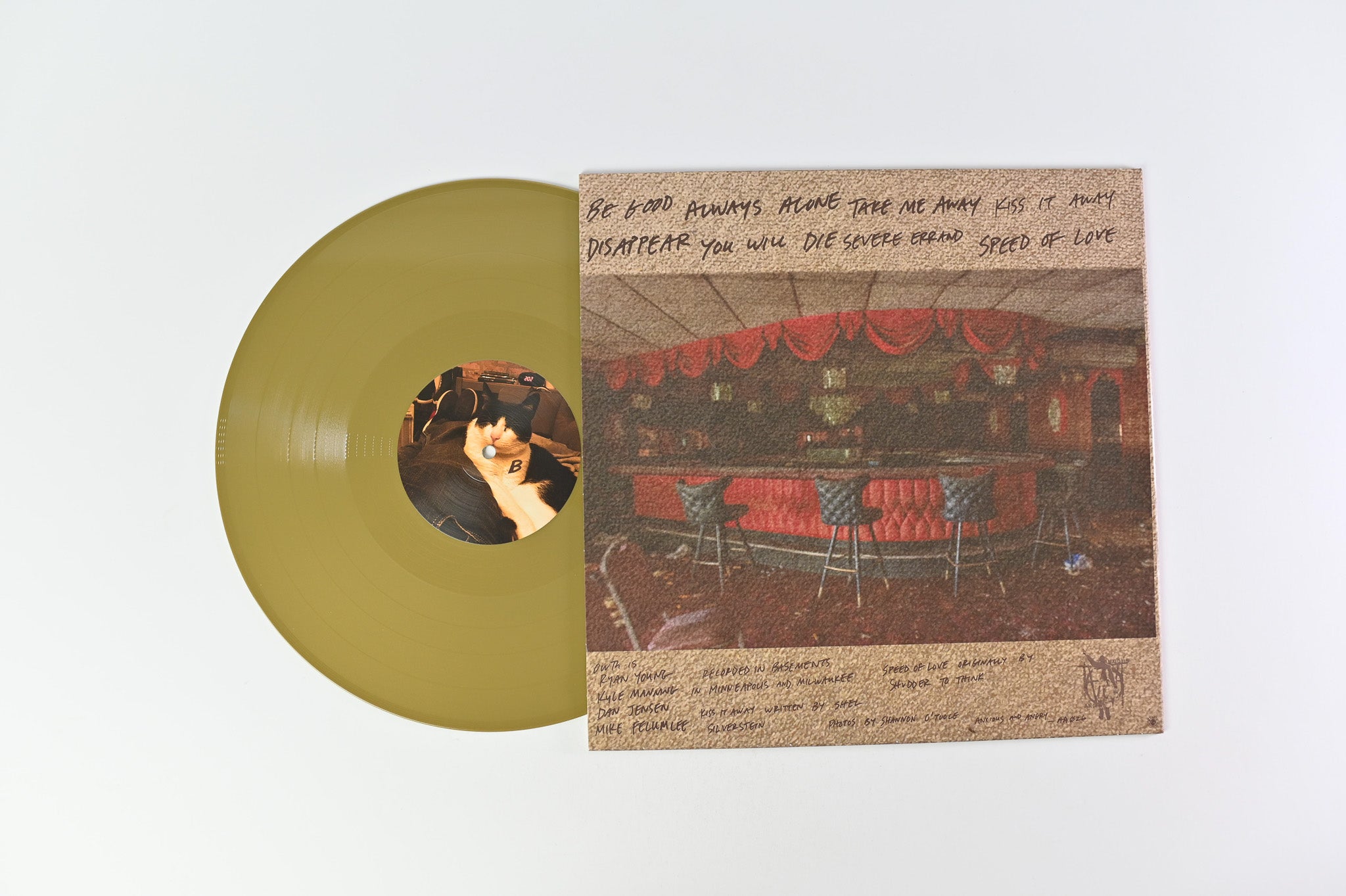 Off With Their Heads - Character on Anxious And Angry Gold Vinyl