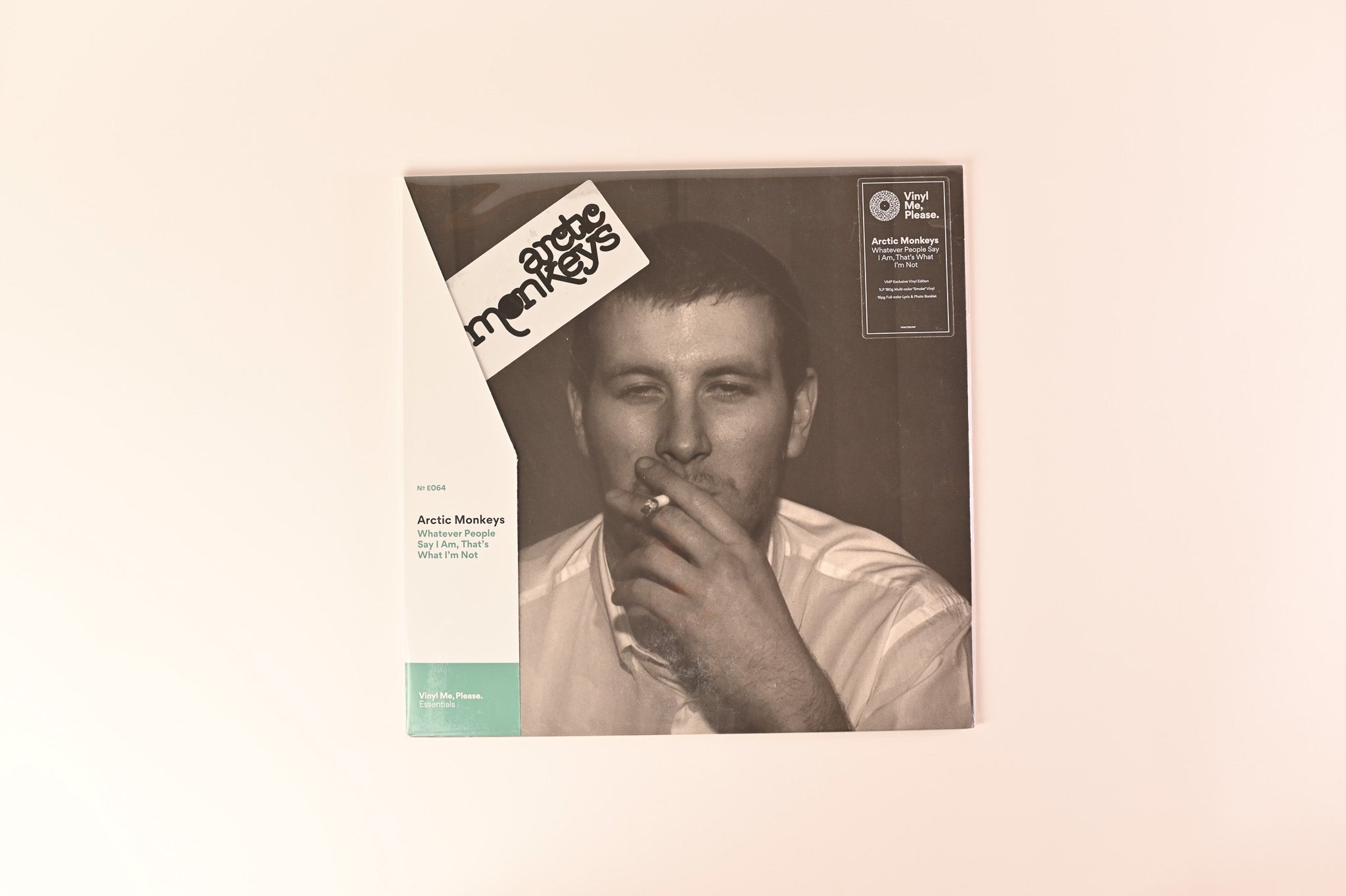 Arctic Monkeys - Whatever People Say I Am, That's What I'm Not on Domino  Gray w/Black Smoke Reissue