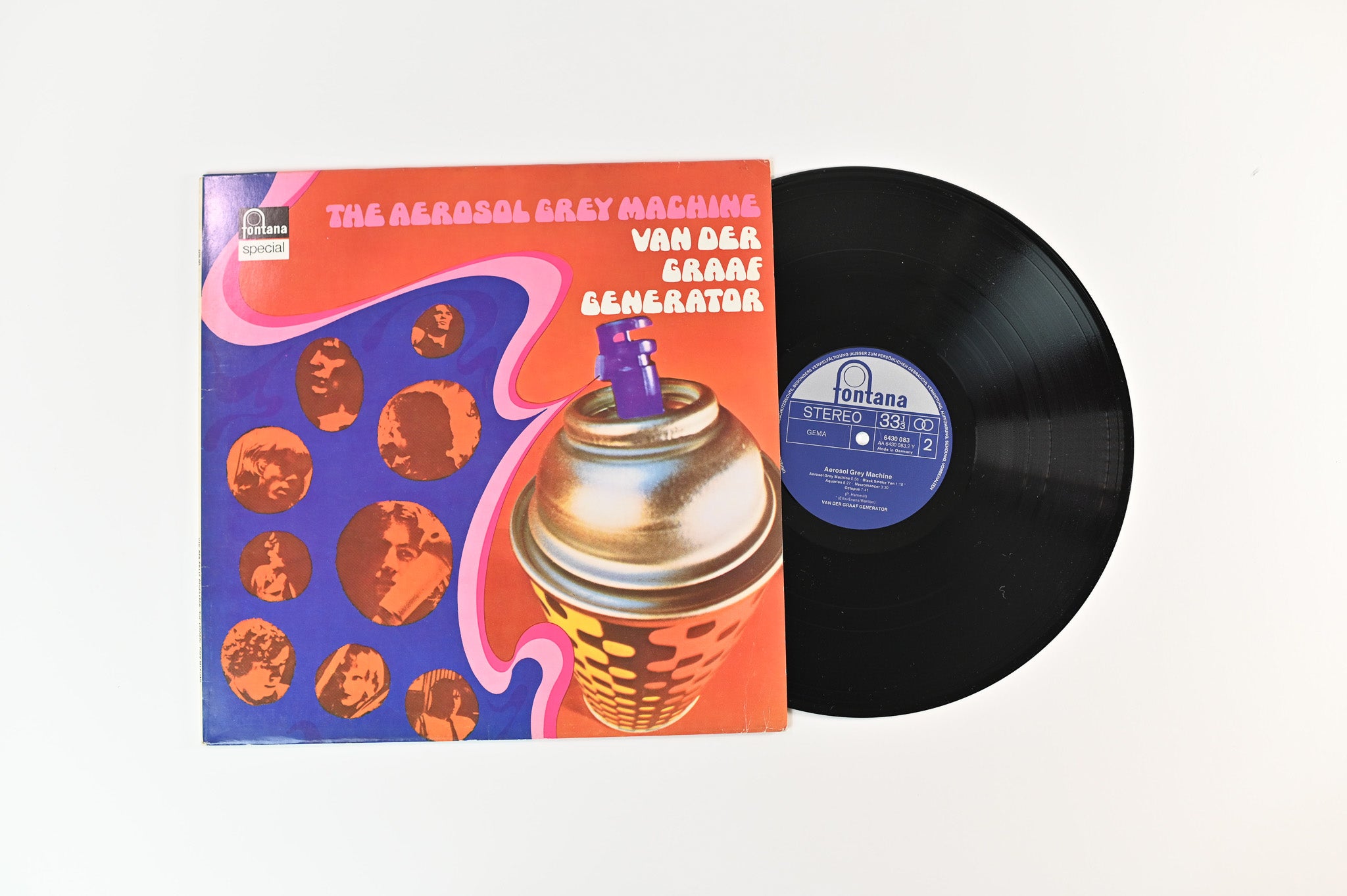 Van Der Graaf Generator - The Aerosol Grey Machine on Fontana German Reissue