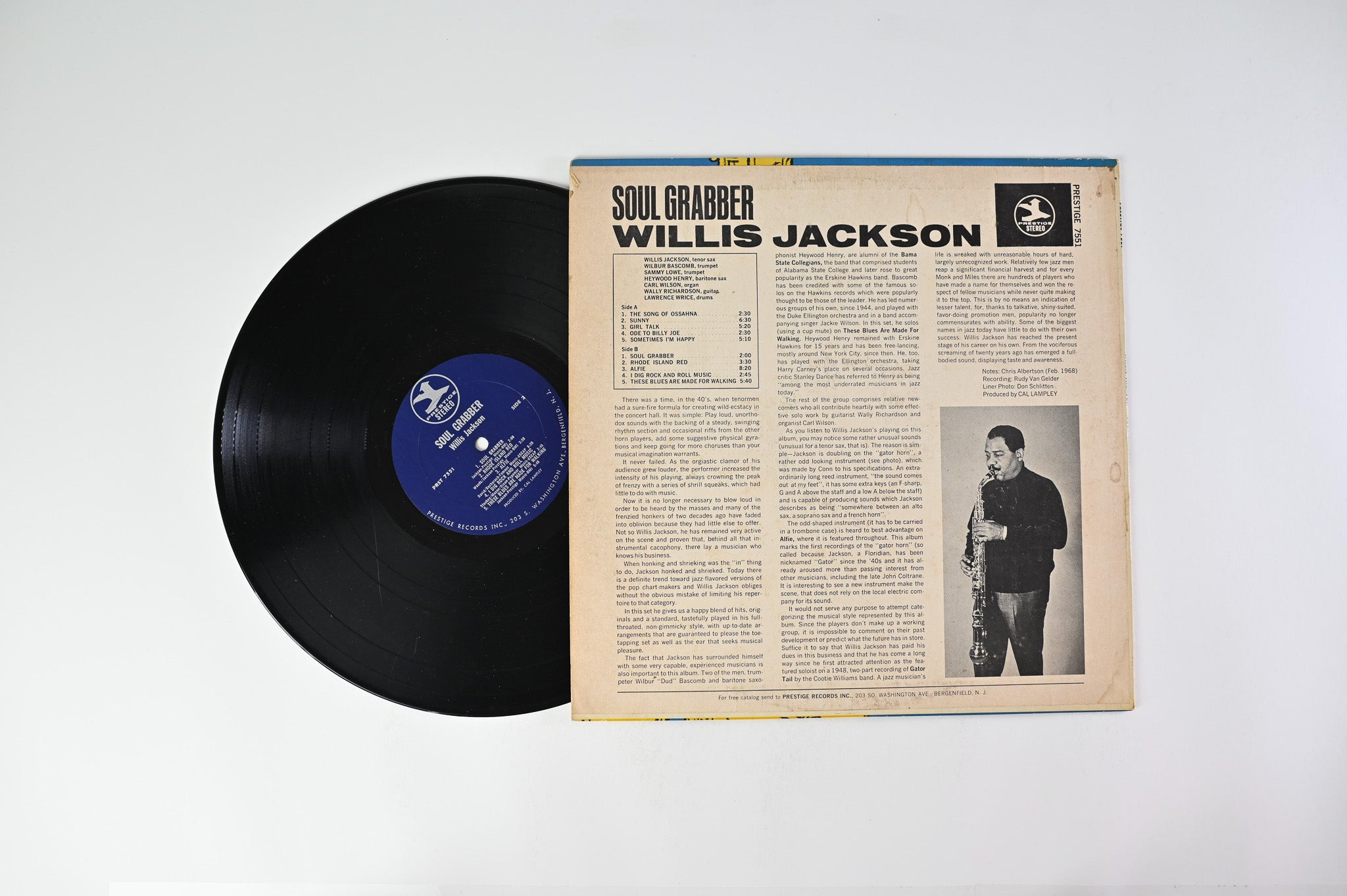 Willis Jackson - Soul Grabber on Prestige