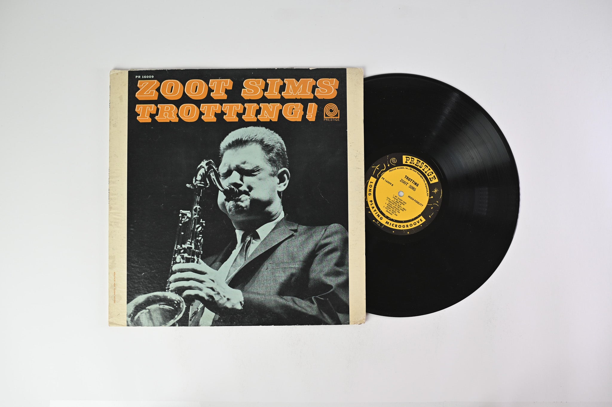 Zoot Sims - Trotting on Prestige – PR 16009