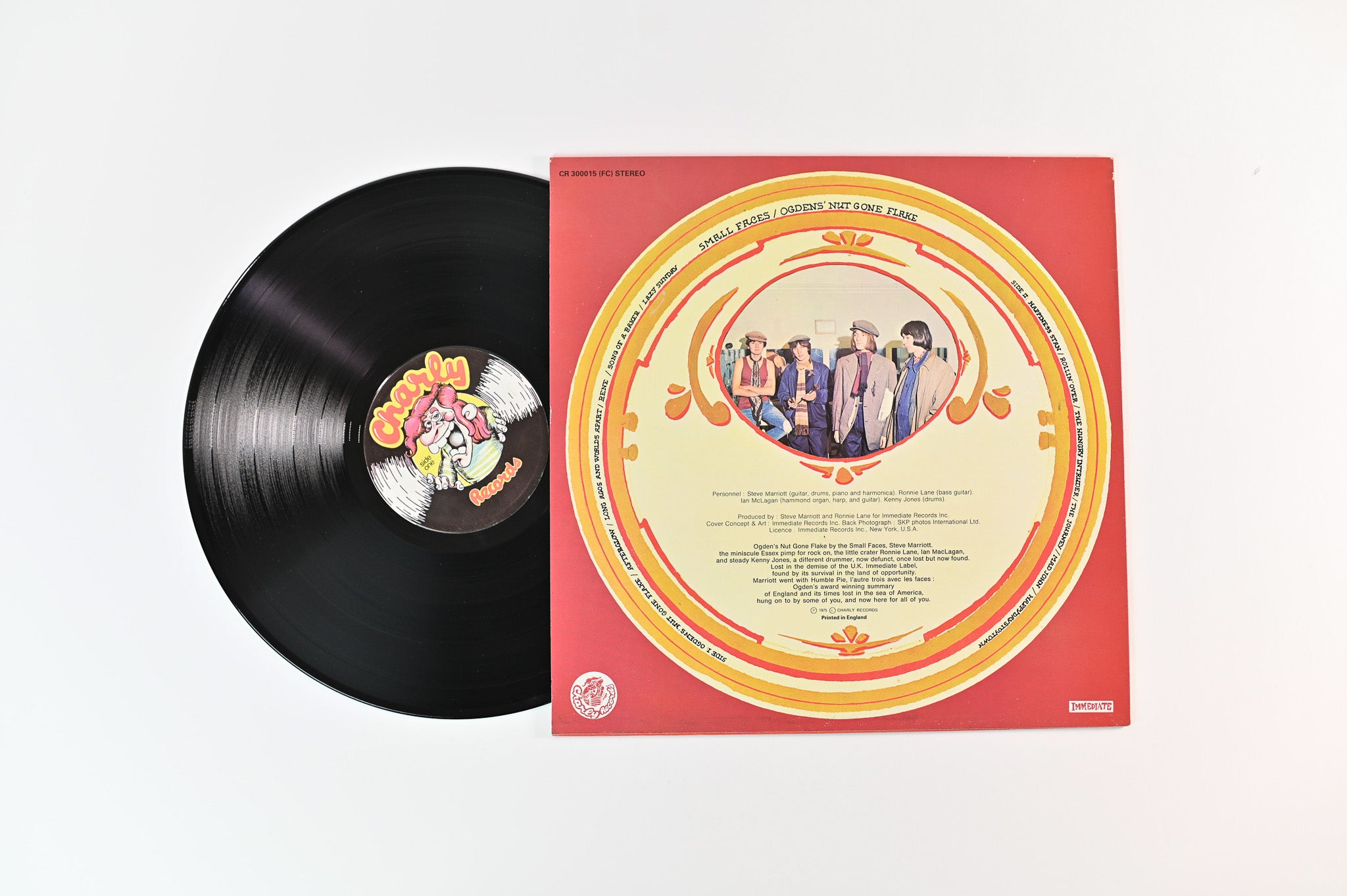 Small Faces - Ogdens' Nut Gone Flake on Charly UK Reissue