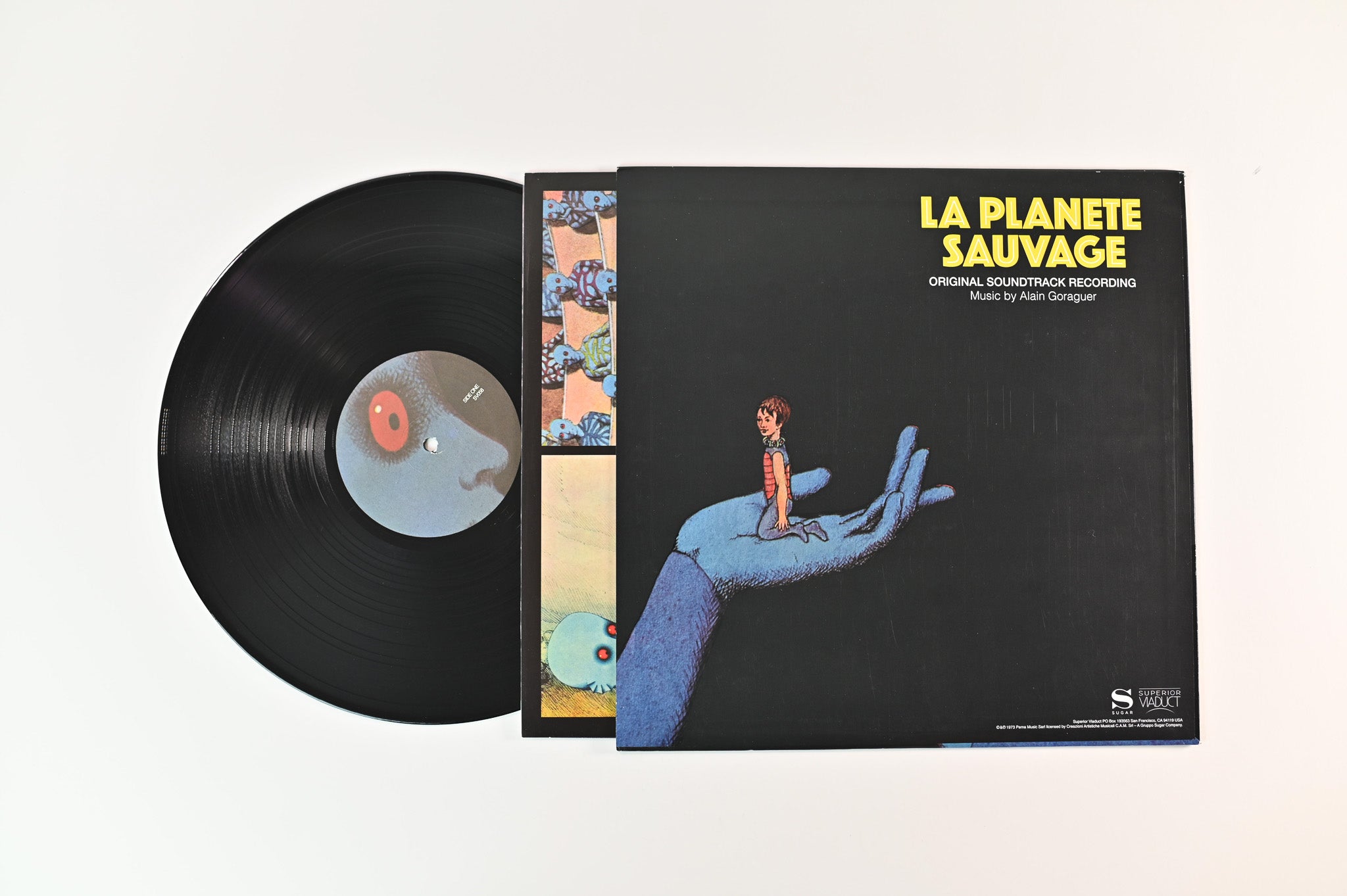 Alain Goraguer - La Planète Sauvage (Original Soundtrack Recording) on Superior Viaduct Reissue