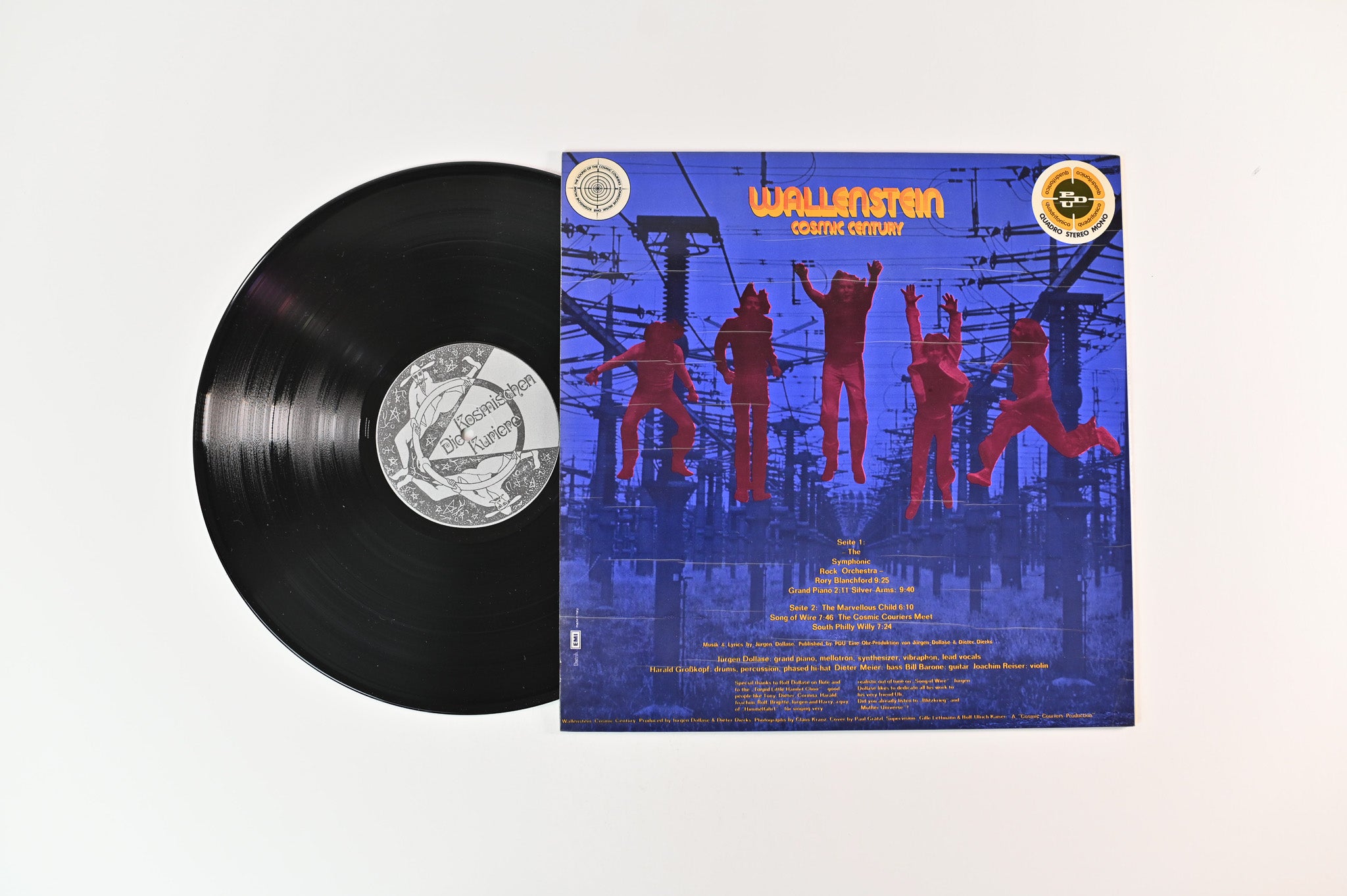 Wallenstein - Cosmic Century on PDU Italian Pressing