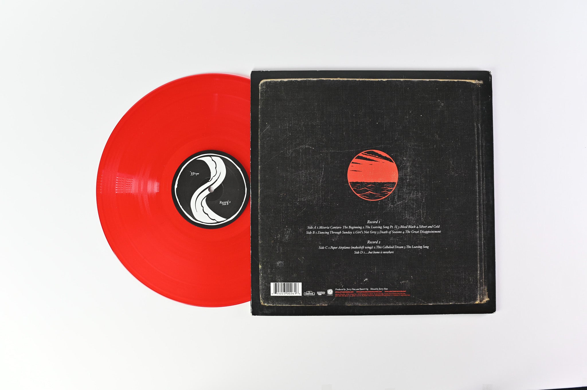 AFI Sing The Sorrow on Adeline Records Red Translucent Vinyl