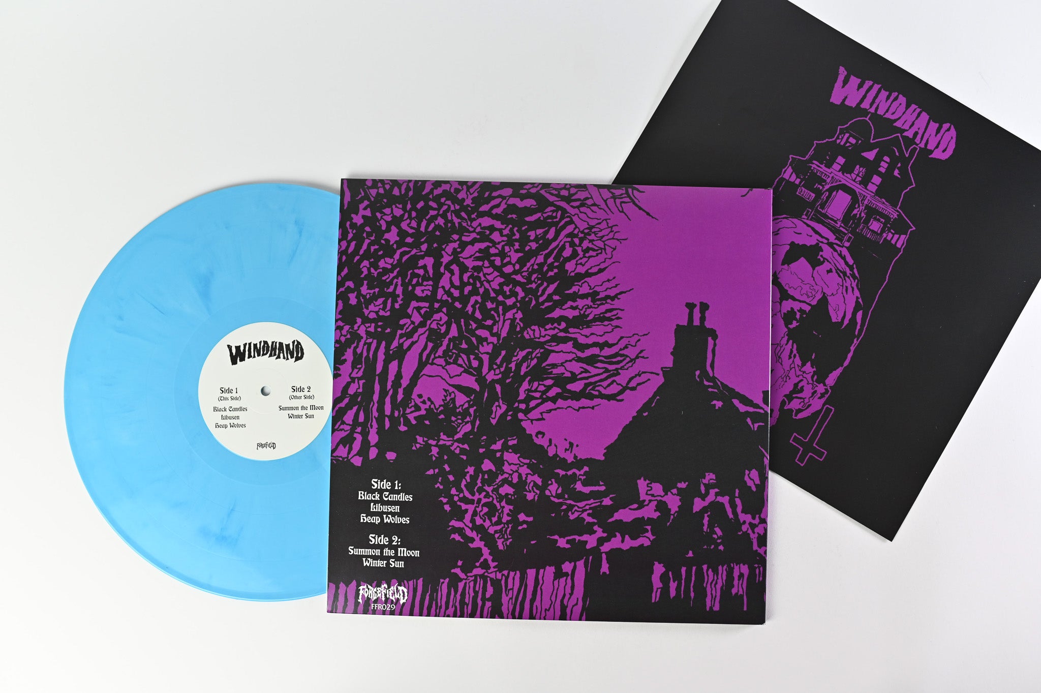 Windhand - Windhand on Forcefield Baby Blue Marbled Vinyl