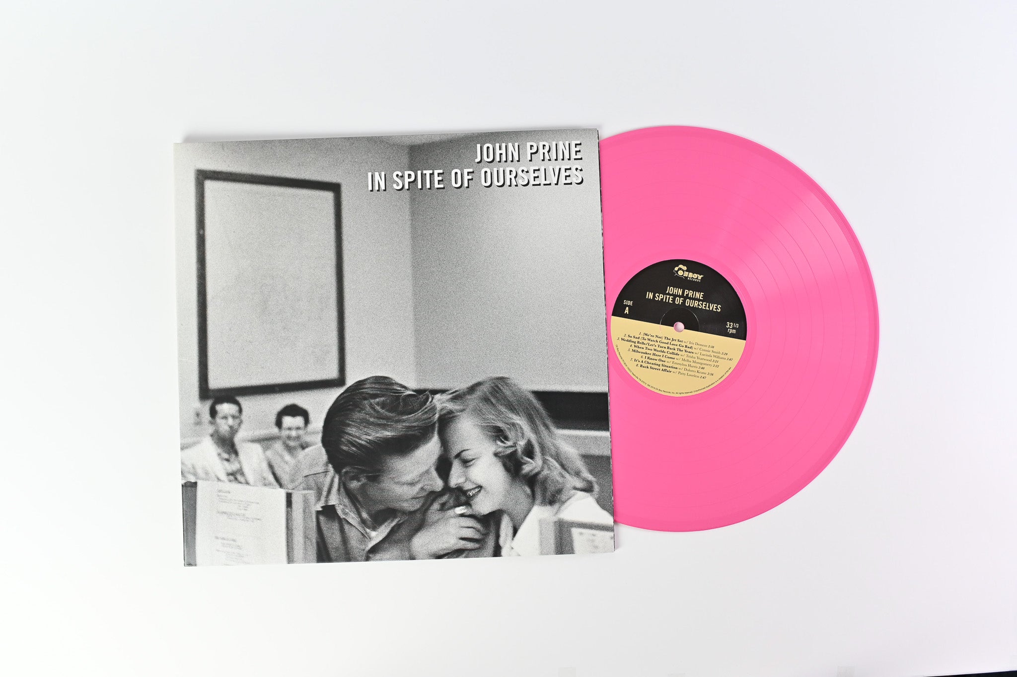 John Prine - In Spite Of Ourselves on Oh Boy Records Pink Vinyl