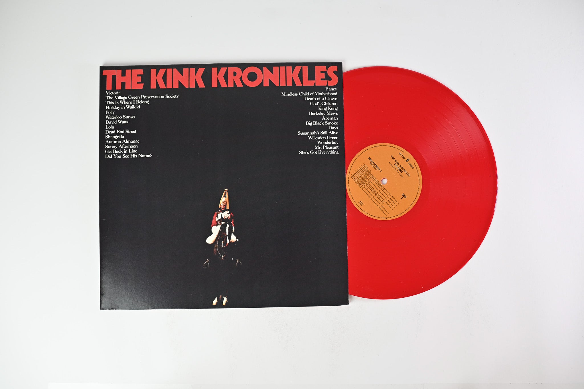 The Kinks - The Kink Kronikles on BMG ABKCO Ltd Red Vinyl Reissue