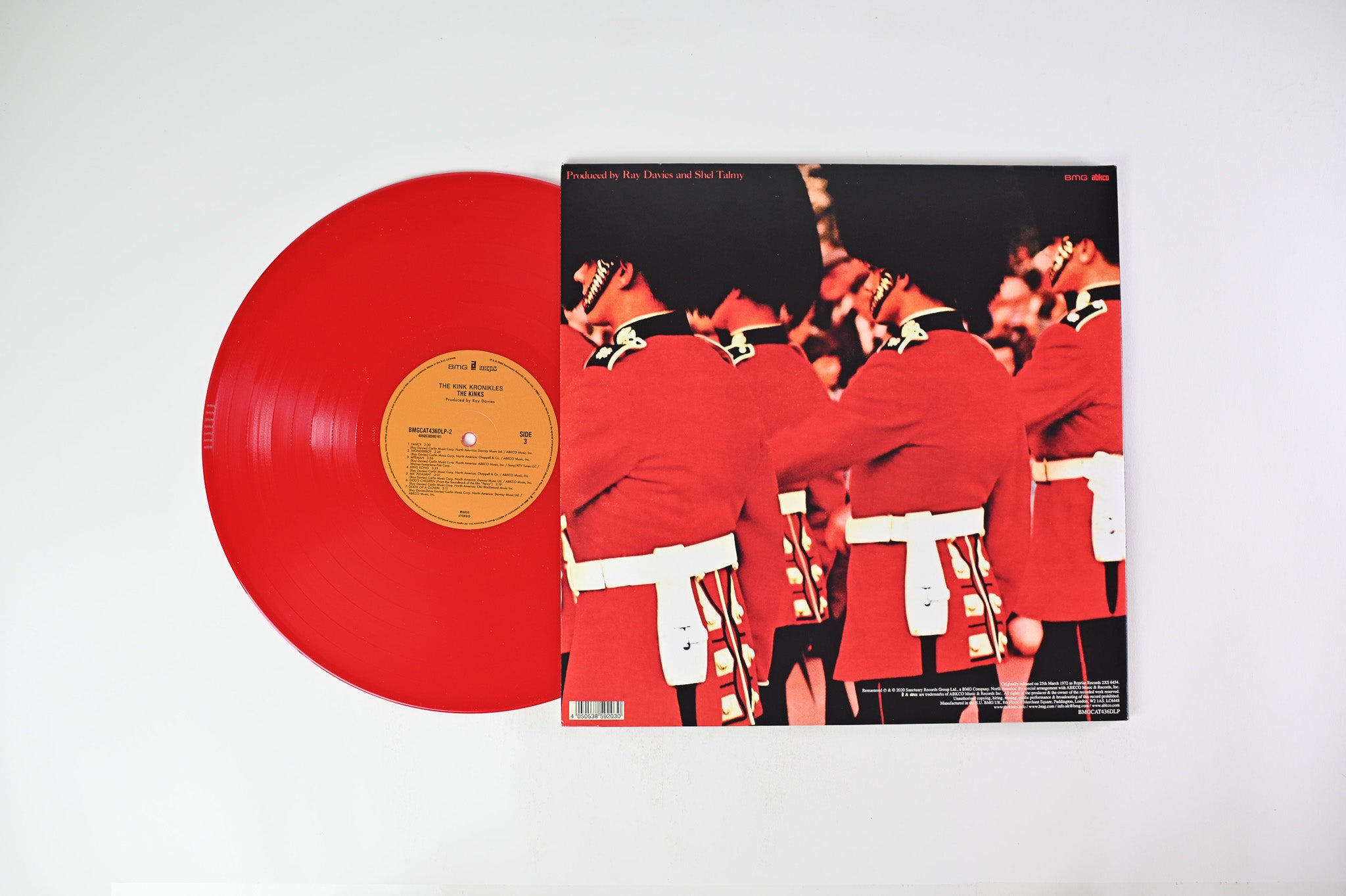 The Kinks - The Kink Kronikles on BMG ABKCO Ltd Red Vinyl Reissue