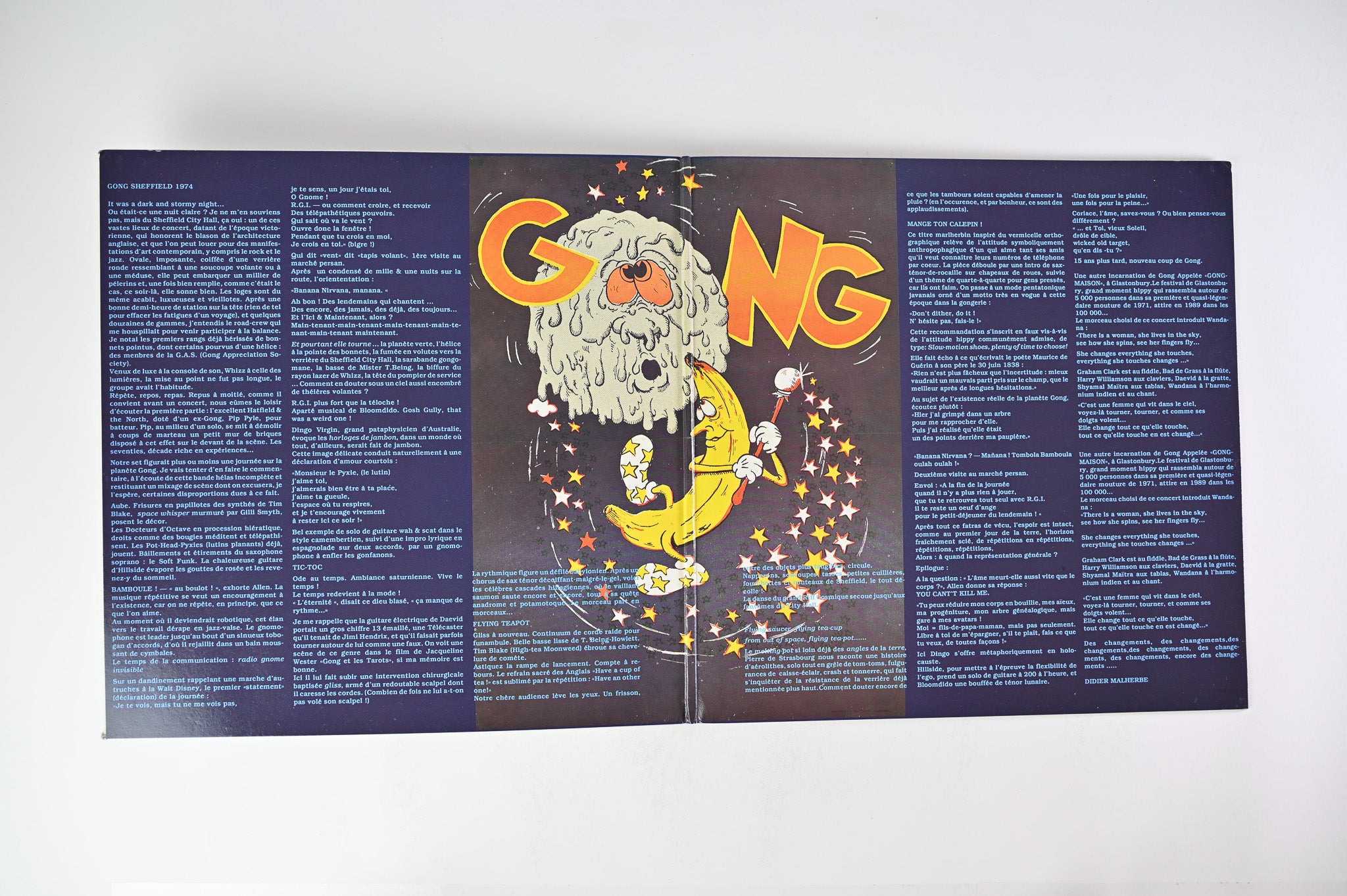 Gong - Live! At Sheffield 1974 on Mantra - Green Vinyl