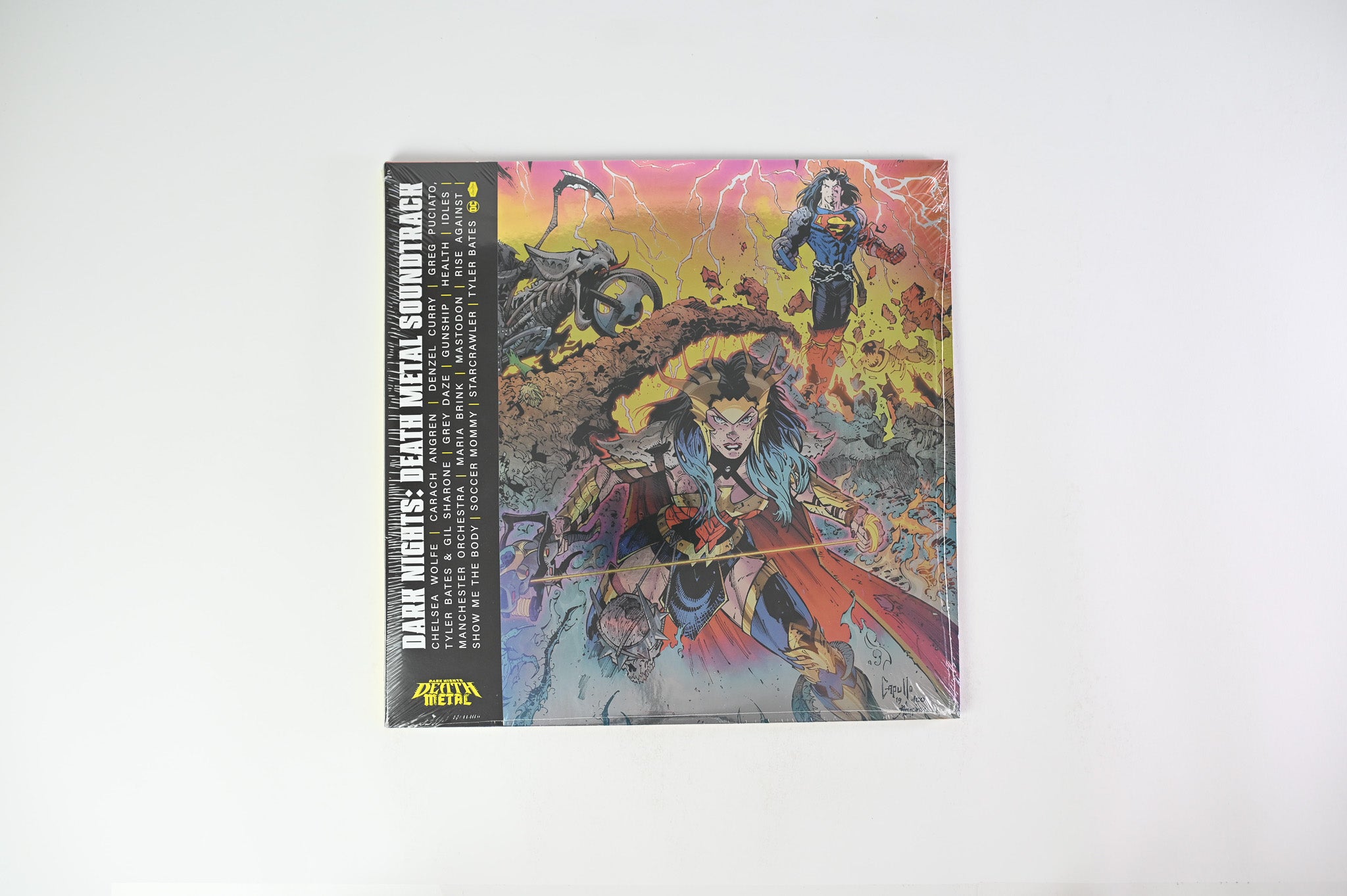 Various - Dark Nights: Death Metal Soundtrack on Loma Vista / DC Comics - Purple & Blue Smoke Colored Vinyl - Sealed