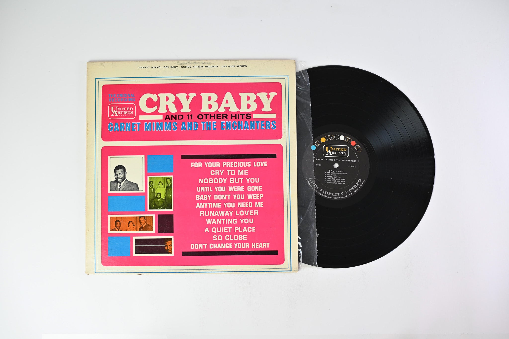 Garnet Mimms And The Enchanters - Cry Baby And 11 Other Hits on United Artists Records