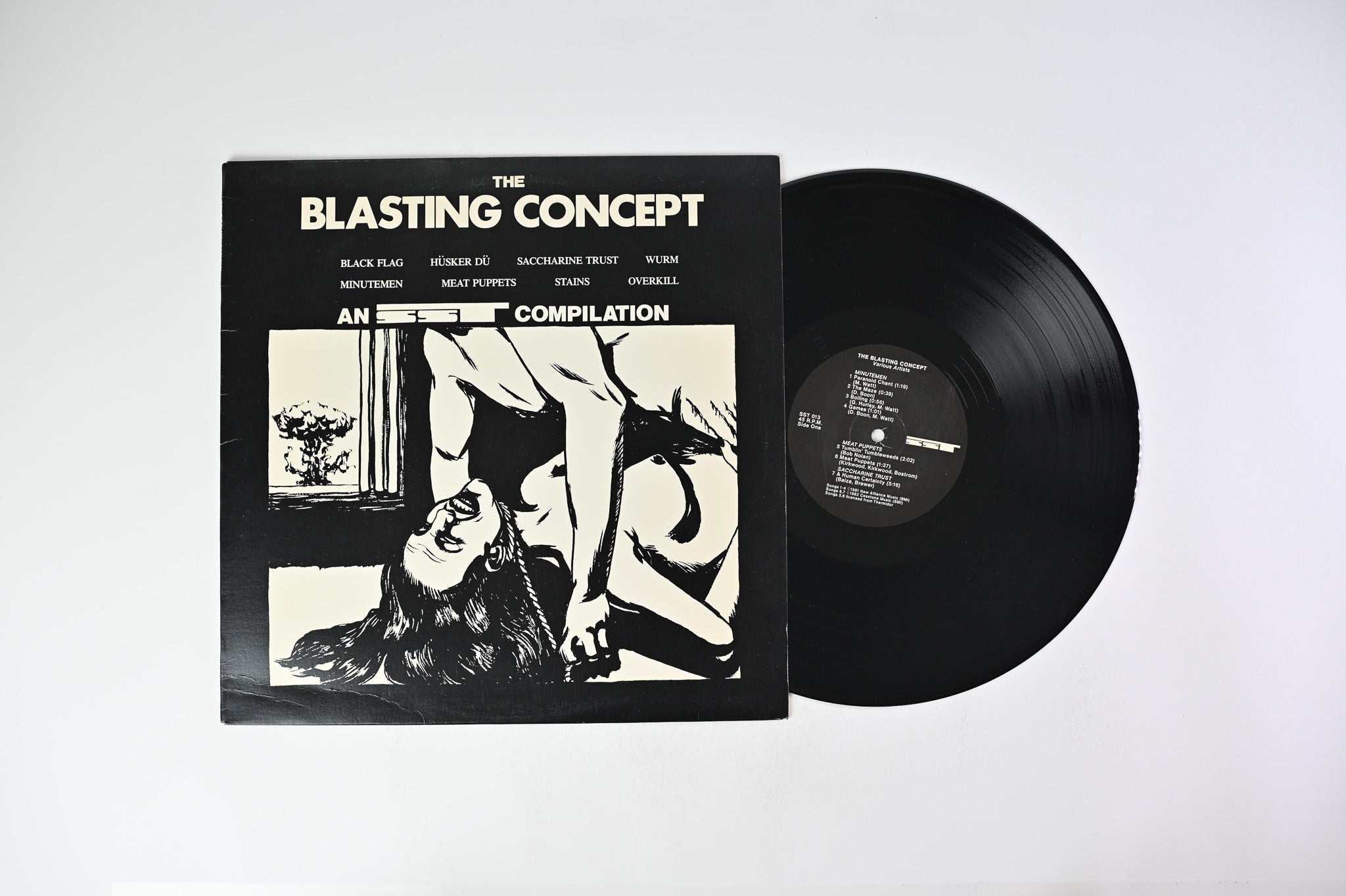 Various - The Blasting Concept on SST Records