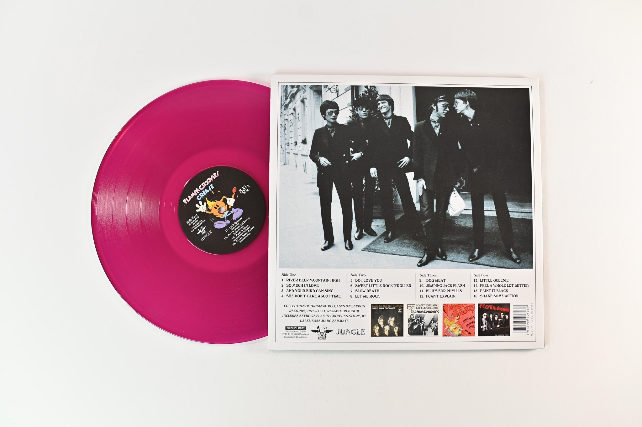 The Flamin' Groovies - Grease on Jungle Records - Violet Vinyl