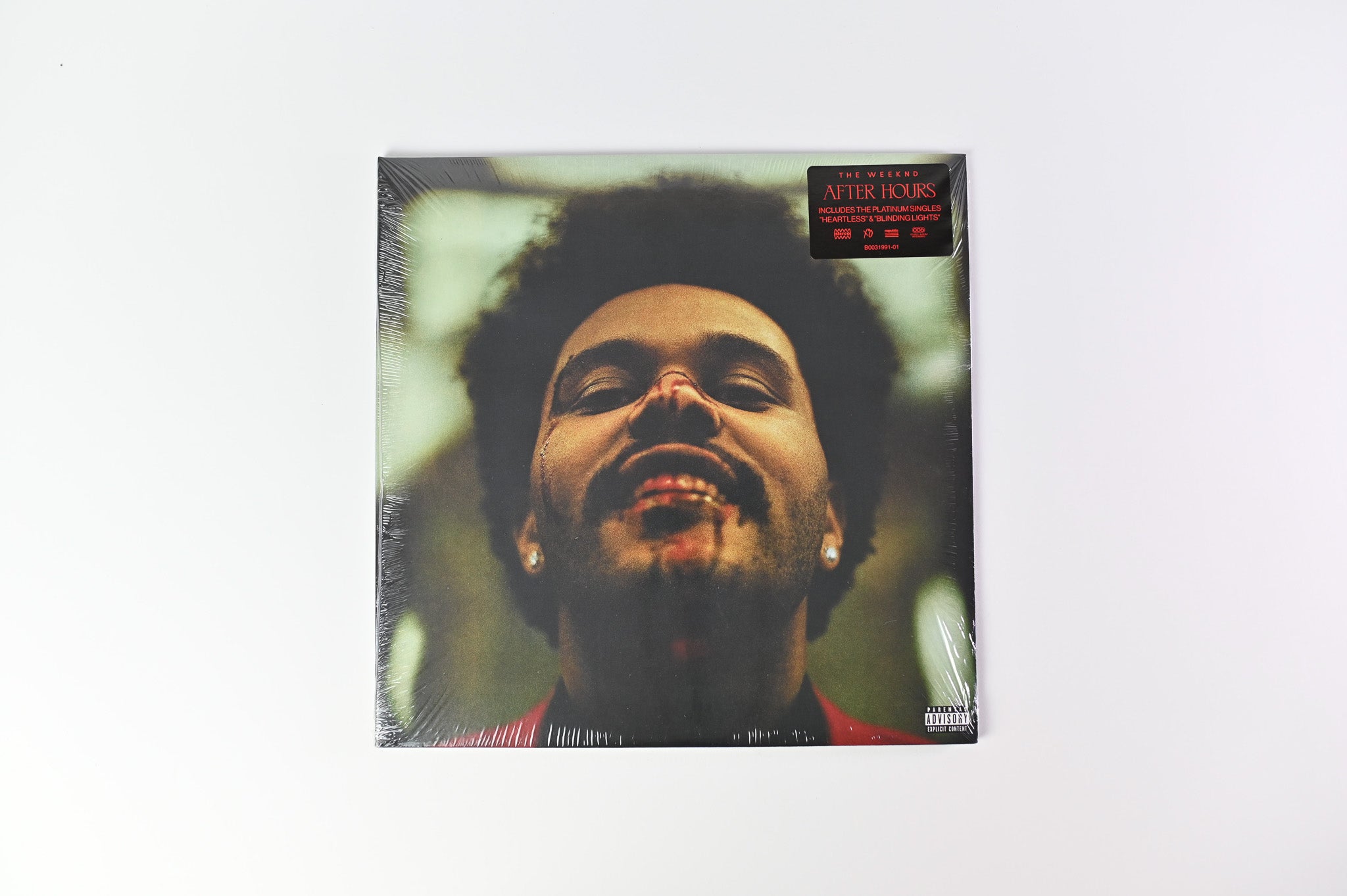 The Weeknd - After Hours on Republic Ltd Red w/Black Splatter Sealed