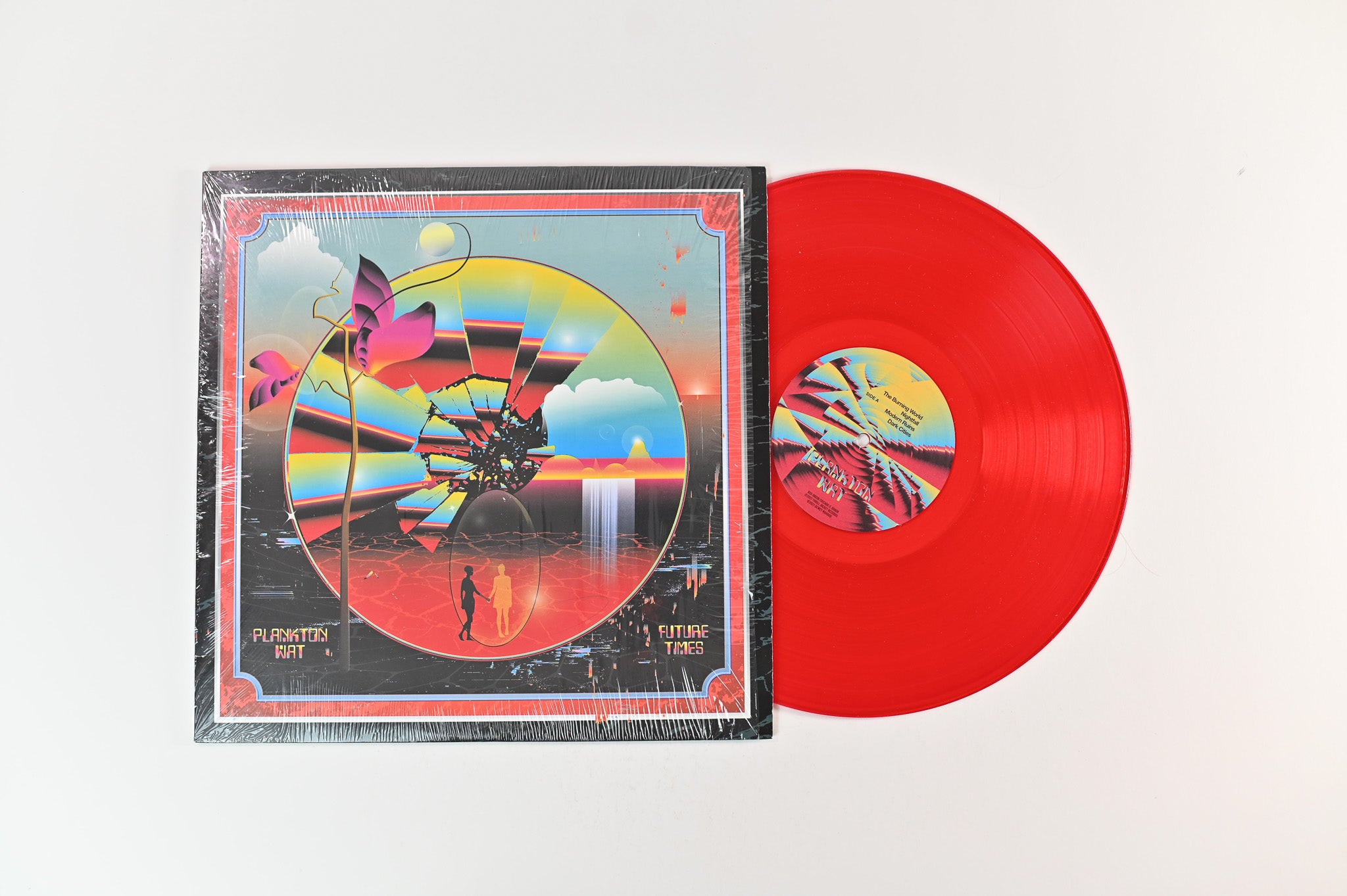 Plankton Wat - Future Times on Thrill Jockey - Red Vinyl