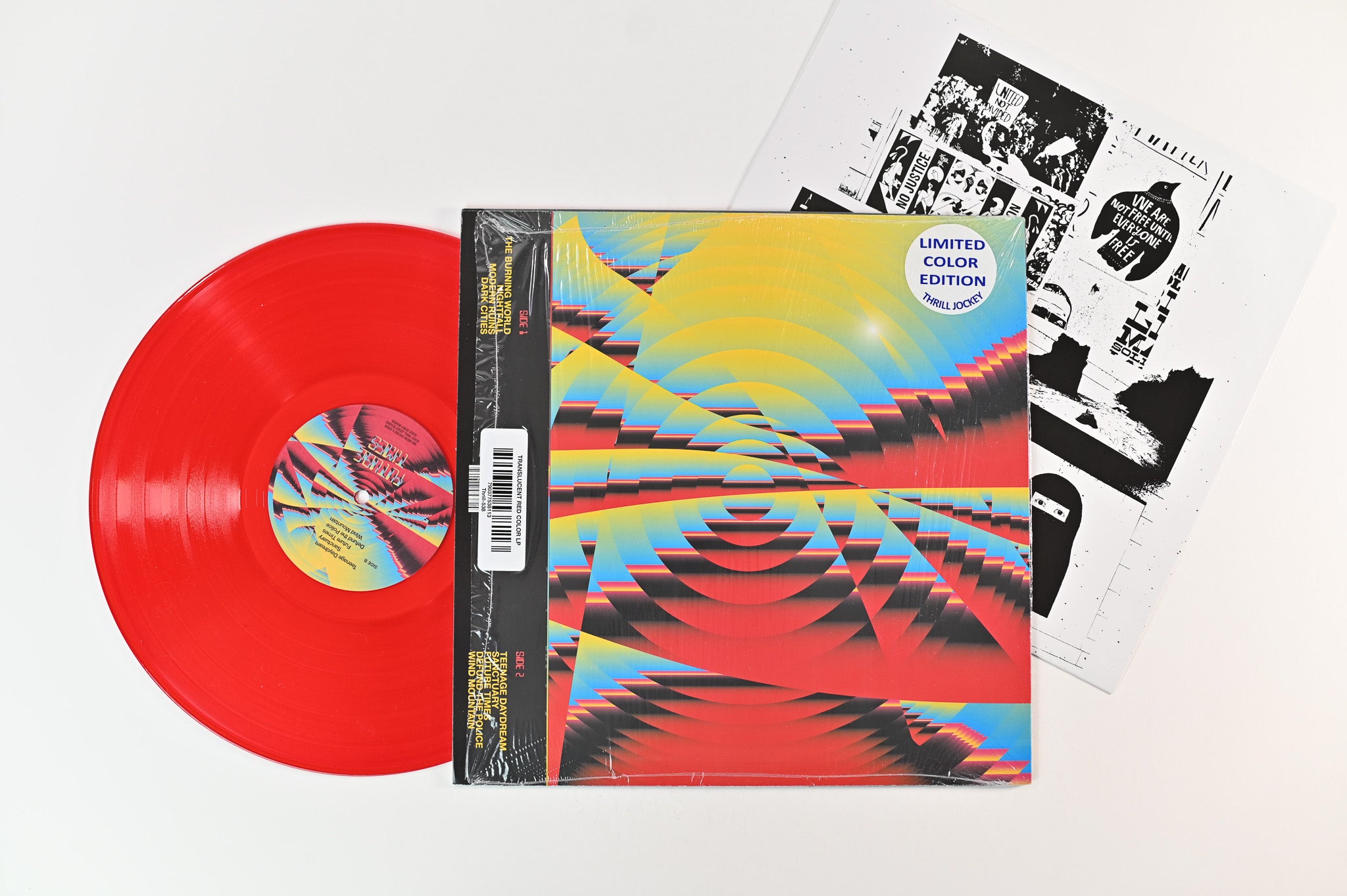 Plankton Wat - Future Times on Thrill Jockey - Red Vinyl